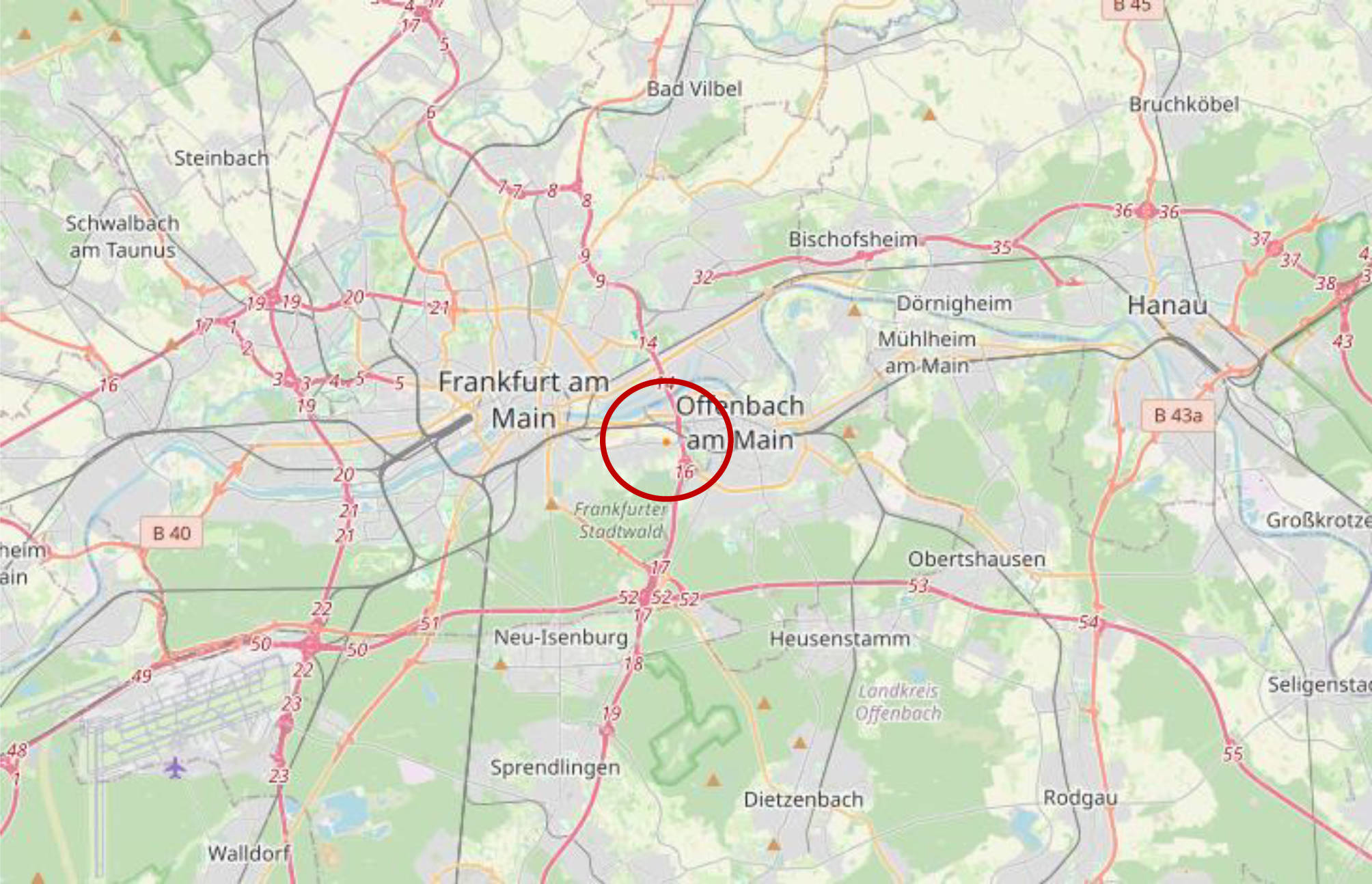 Eigentumswohnung (1 bis 2 Zimmer) in Offenbacher Landstraße 463, 60599 Frankfurt am Main, Oberrad - Bild 3