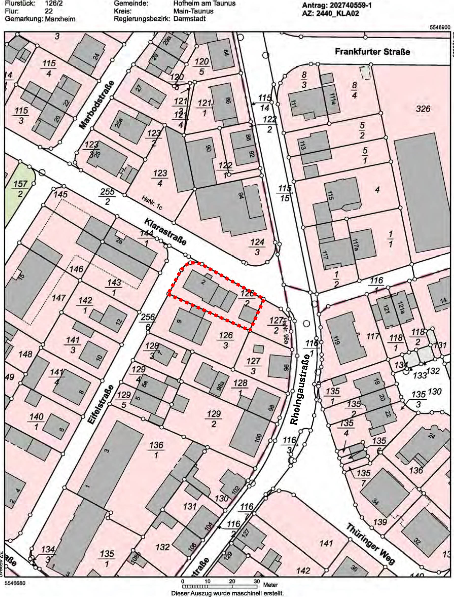 hessen 0845 K 0015/2024 Klarastraße 2, 65719 Hofheim 11
