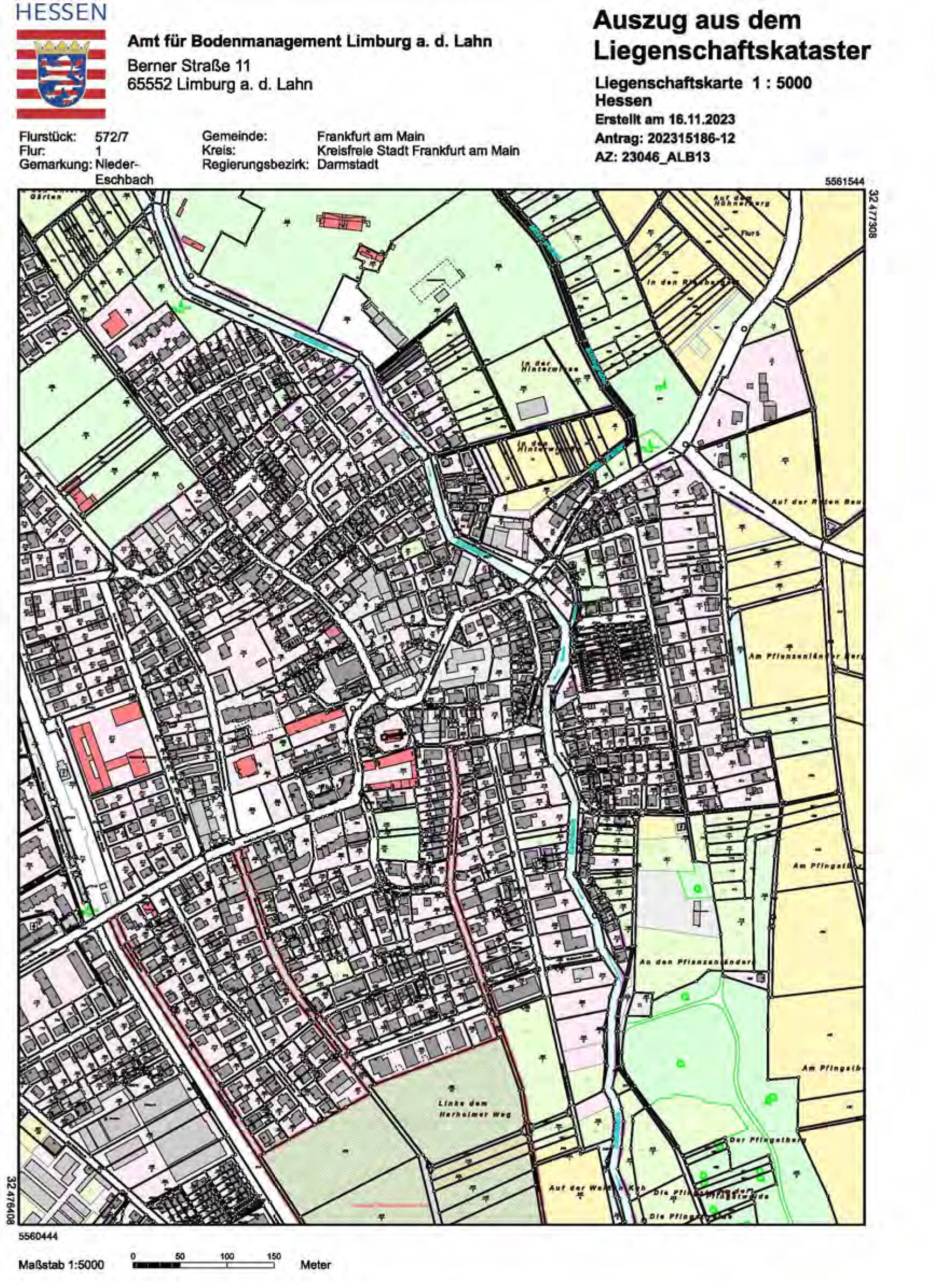 hessen 0845K0030/2023 Albert-Einstein-Str. 13, 60437 Frankfurt am Main, Nieder-Eschbach 7