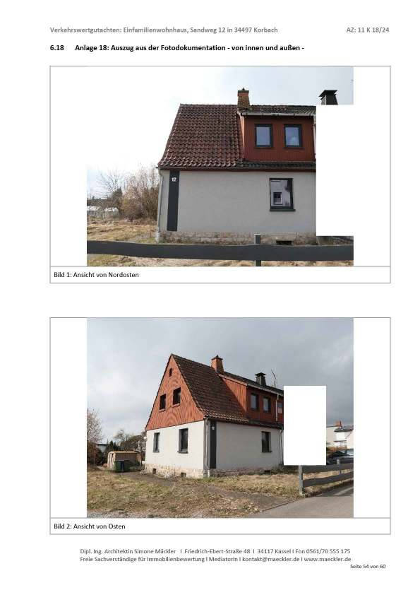 Doppelhaushälfte in Sandweg 12, 34497 Korbach - Bild 3