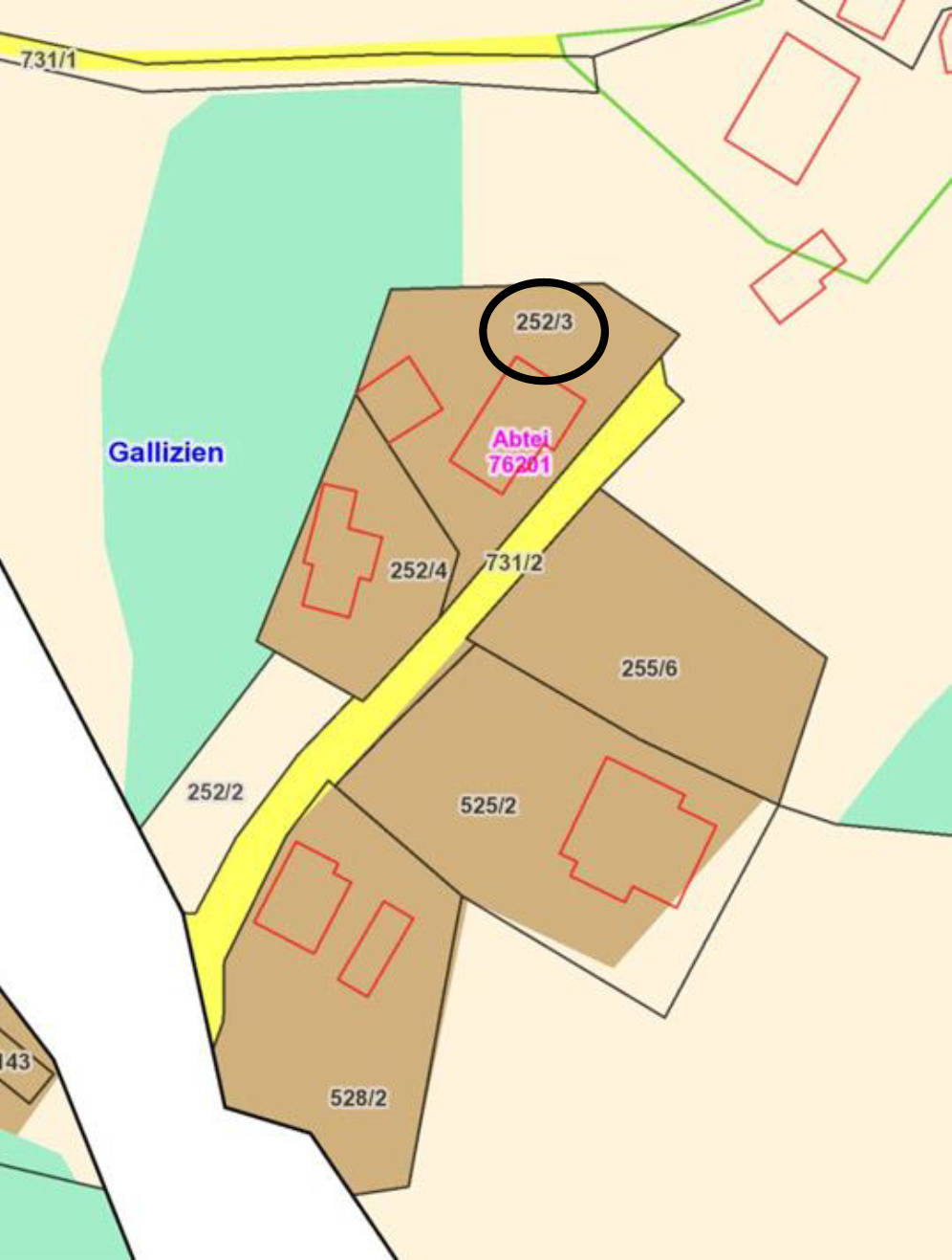 kaernten E 87/24b Abtei 35, 9132  Gallizien 35
