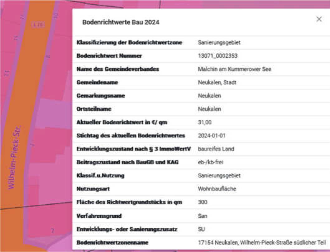 mecklenburg-vorpommern 611 K 37/24 Wilhelm-Pieck-Straße 4, 17154 Neukalen 23