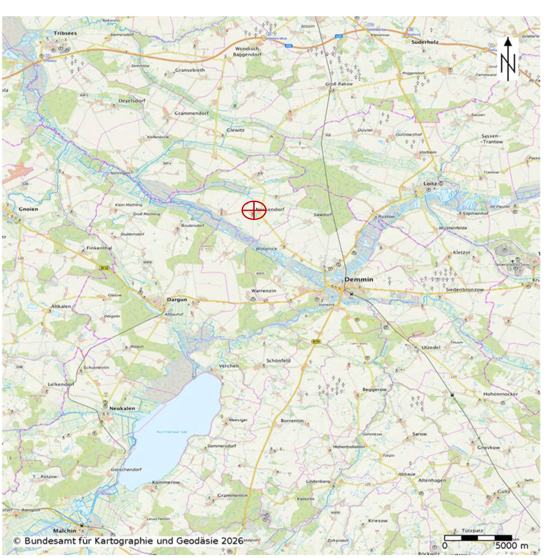 mecklenburg-vorpommern 611 K 38/25 Ringstraße 18, 17111 Nossendorf 22
