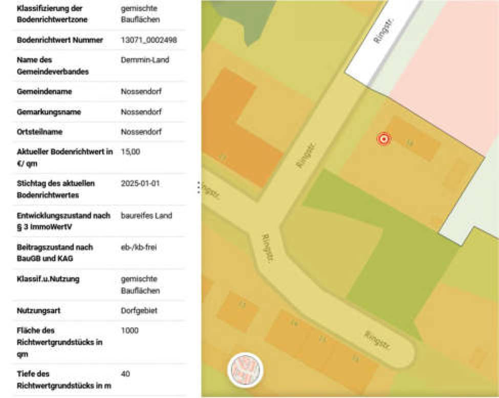 mecklenburg-vorpommern 611 K 38/25 Ringstraße 18, 17111 Nossendorf 27
