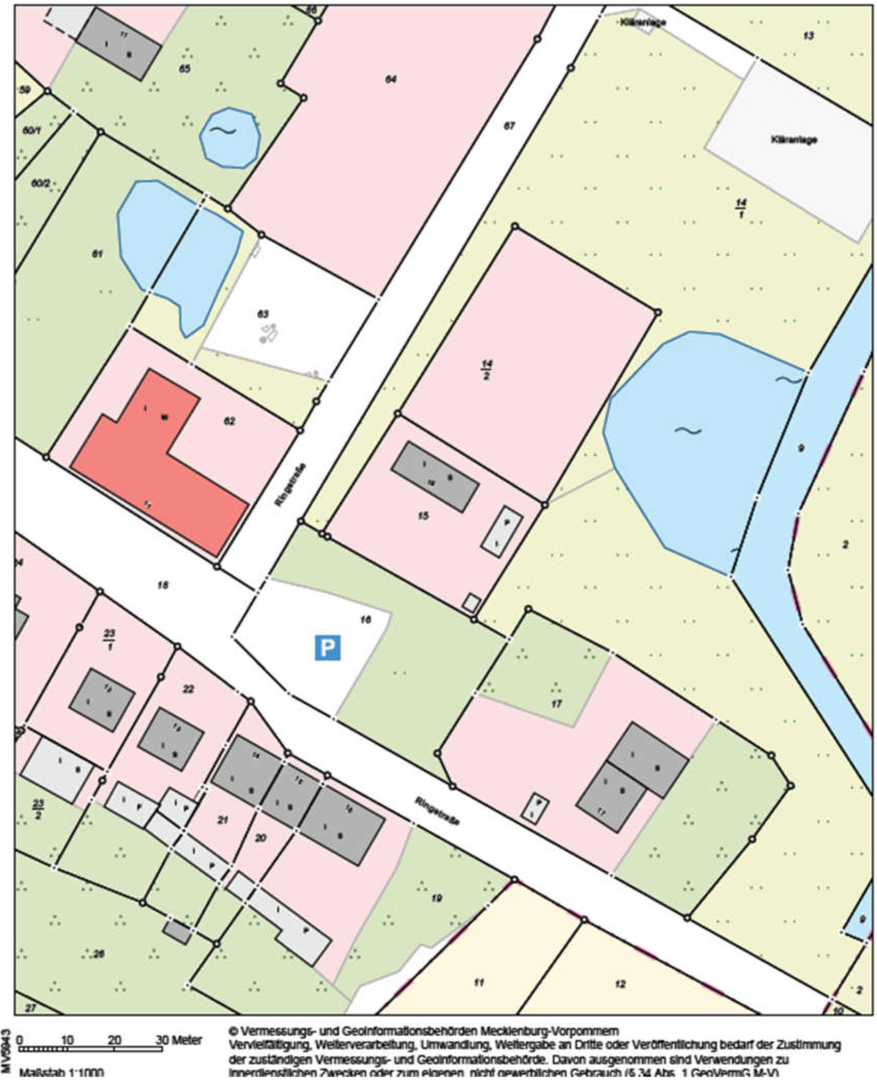 mecklenburg-vorpommern 611 K 38/25 Ringstraße 18, 17111 Nossendorf 25