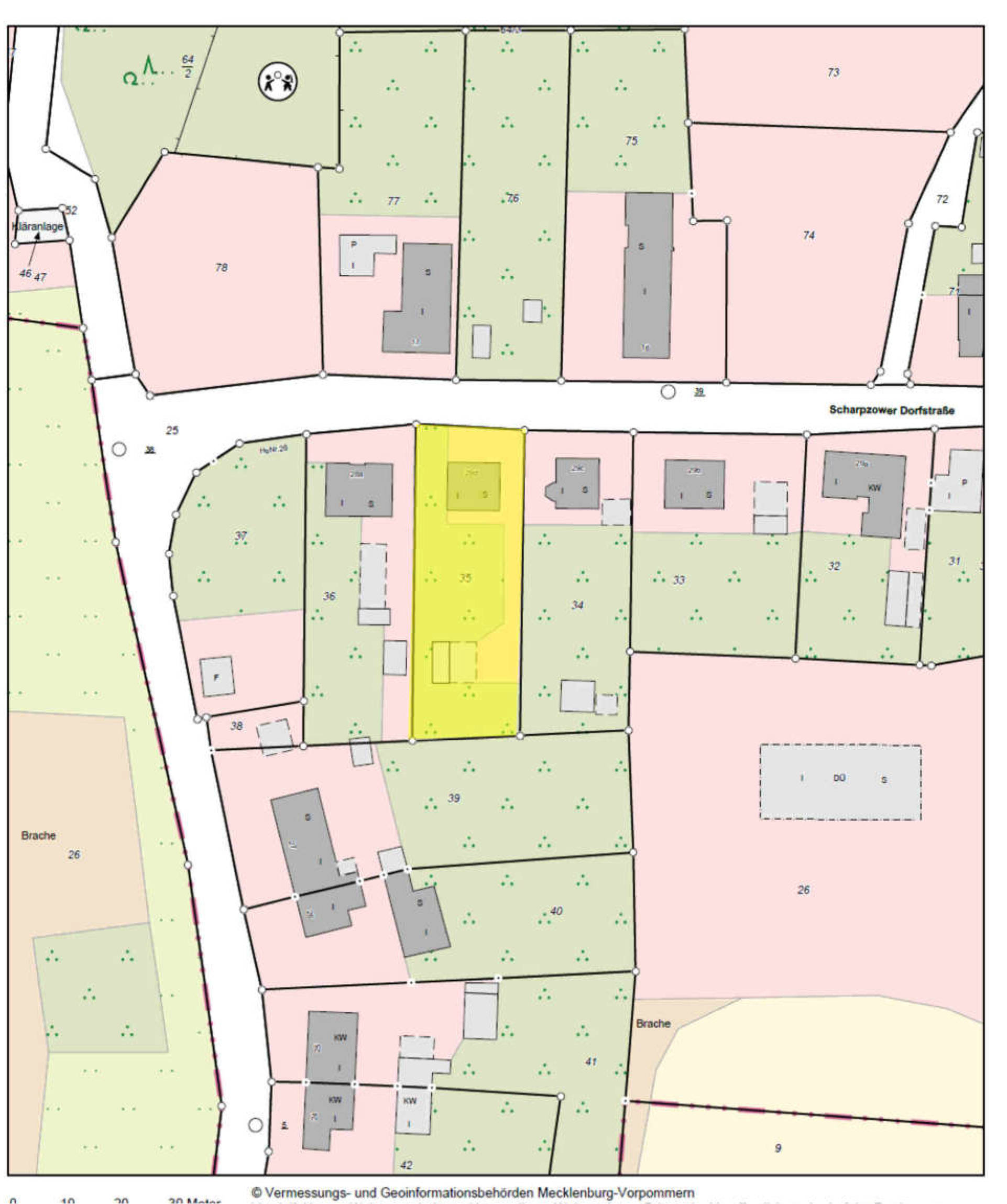 mecklenburg-vorpommern 611 K 39/25 Dorfstraße 29d, 17139 Malchin OT Scharpzow 20