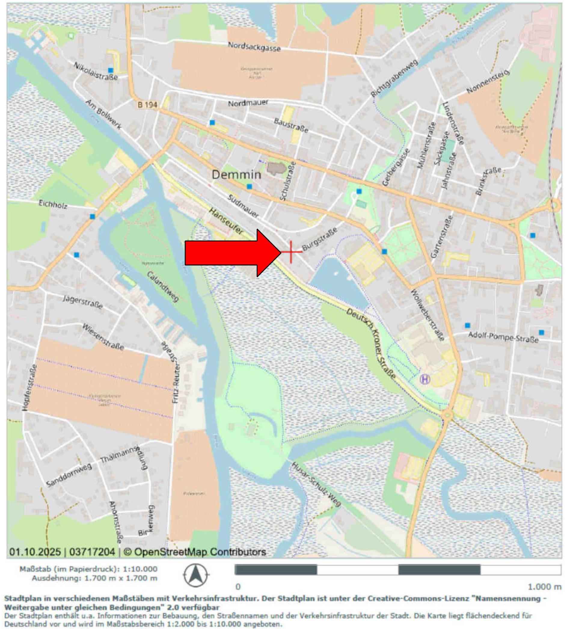 mecklenburg-vorpommern 611 K 8/25 Kahldenwallweg 32, 17109 Demmin 11