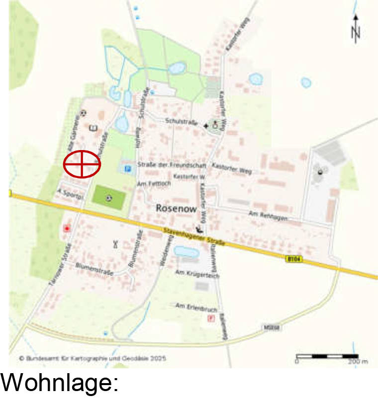 mecklenburg-vorpommern 613 K 22/25 Alte Gärtnerei 15, 16, 17091 Rosenow 21