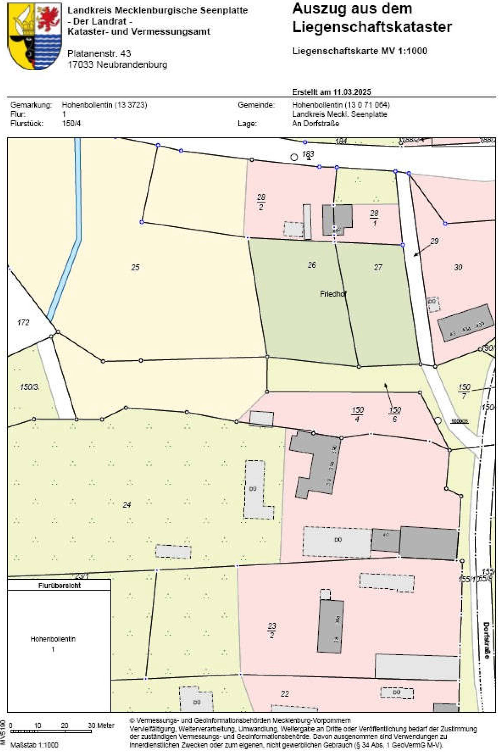 mecklenburg-vorpommern 613 K 42/24 Dorfstraße, 17111 Hohenbollentin 15