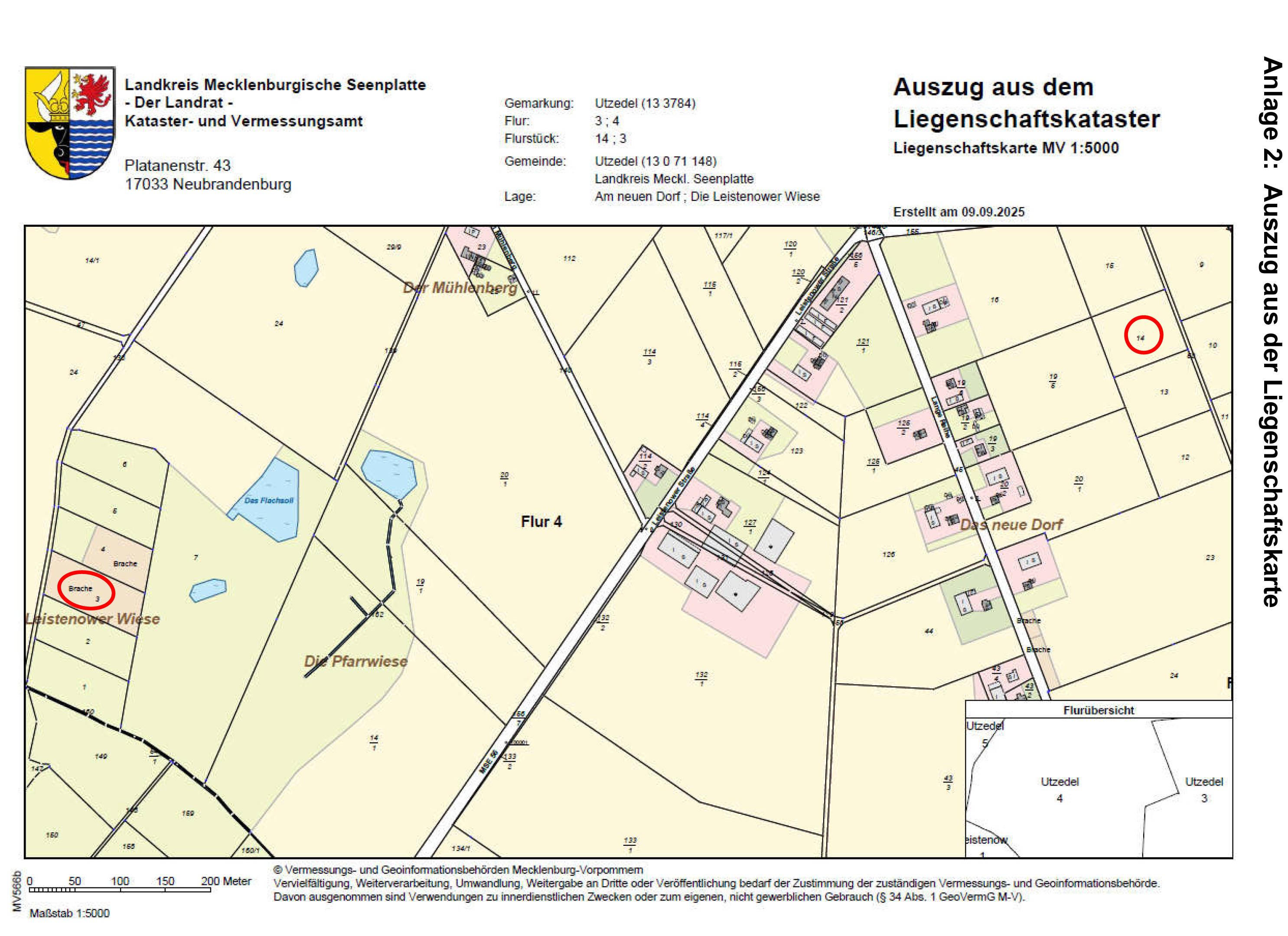 Land-/Forstwirtschaft in , 17111 Utzedel - Bild 3