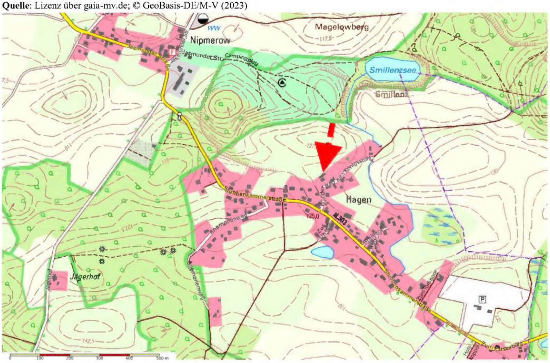 mecklenburg-vorpommern 701 K 104/23 Wanderweg zum Königsstuhl 7, 18551 Lohme OT Hagen 16