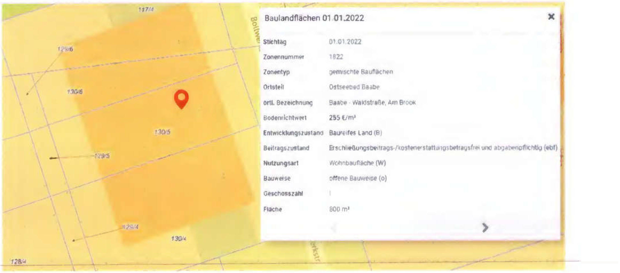mecklenburg-vorpommern 701 K 22/24 , 18586 Ostseebad Baabe 31