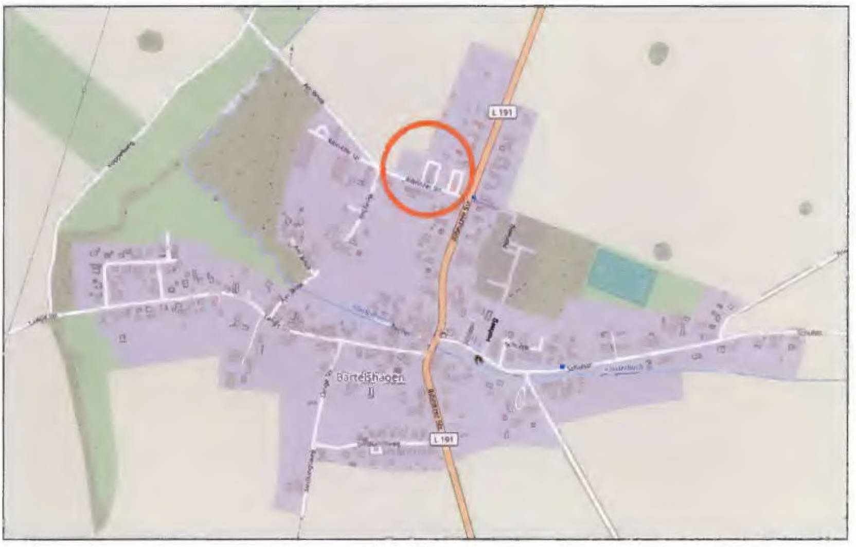 mecklenburg-vorpommern 703 K 79/23 Ribnitzer Straße 5d, 18337 Marlow - Bartelshagen I 18