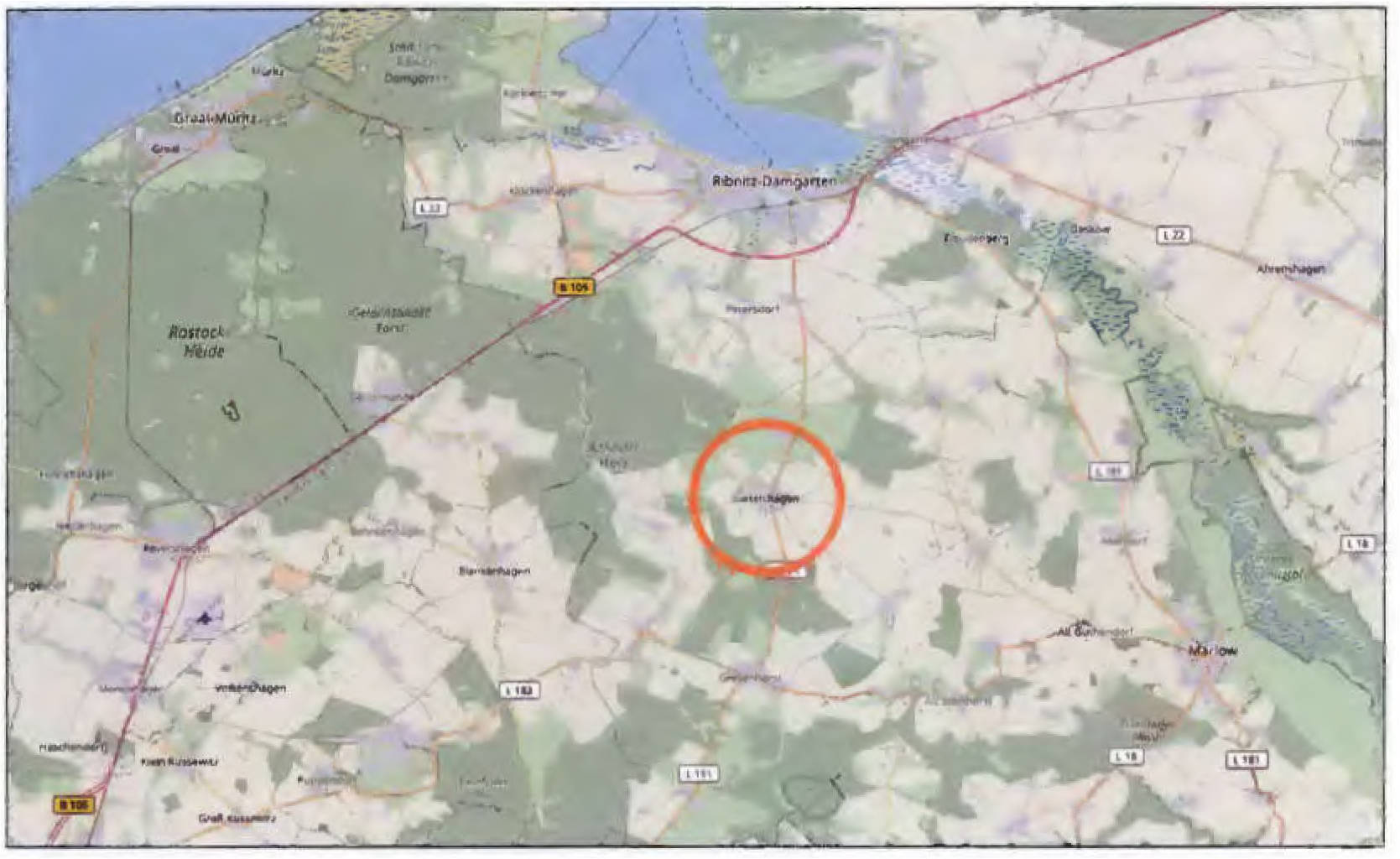 mecklenburg-vorpommern 703 K 79/23 Ribnitzer Straße 5d, 18337 Marlow - Bartelshagen I 16
