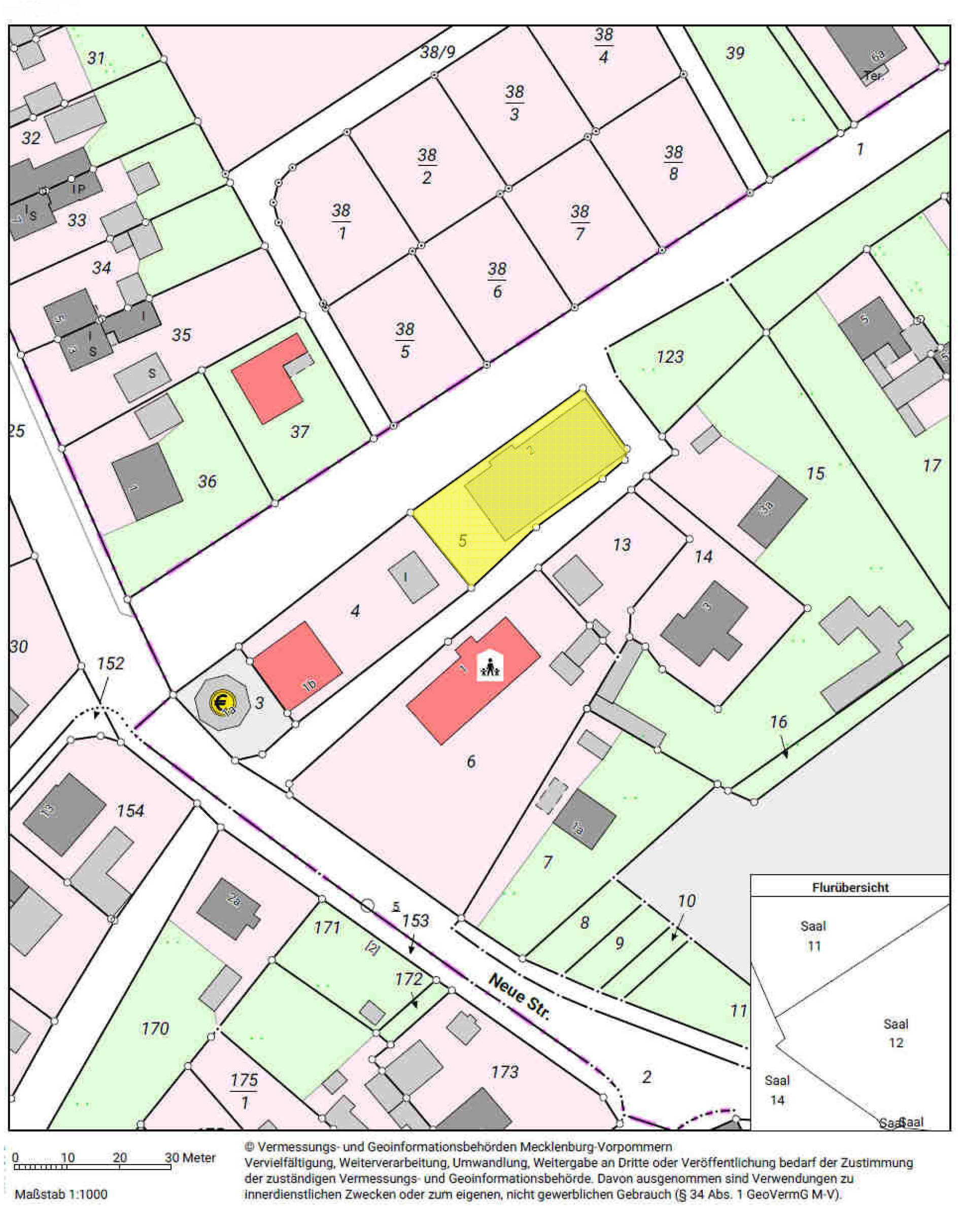 mecklenburg-vorpommern 703 K 80/22 Bahnhofstraße 2, 18317 Saal 33