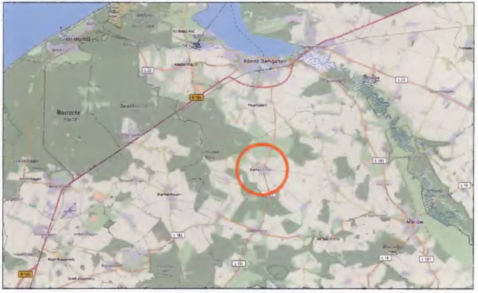 mecklenburg-vorpommern 703 K 81/23 Ribnitzer Straße 5d, 18337 Marlow - Bartelshagen I 18