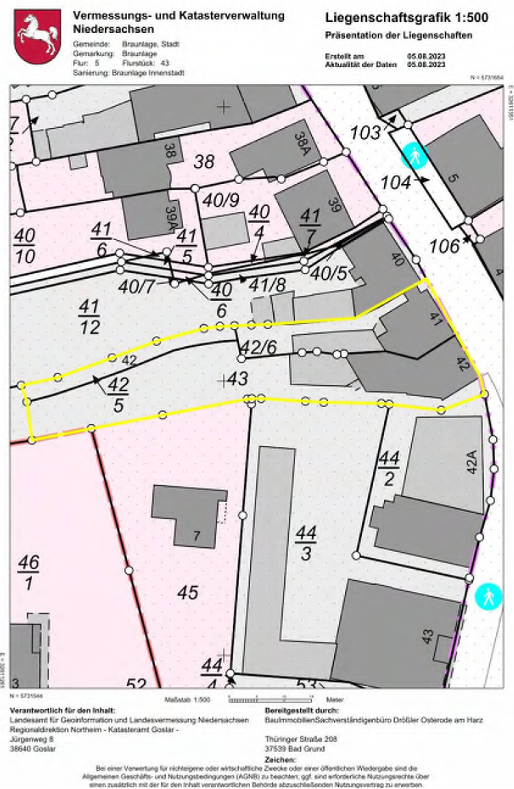 niedersachsen 0002K0004-2023 Herzog-Wilhelm-Str. 41, 42, 38700 Braunlage