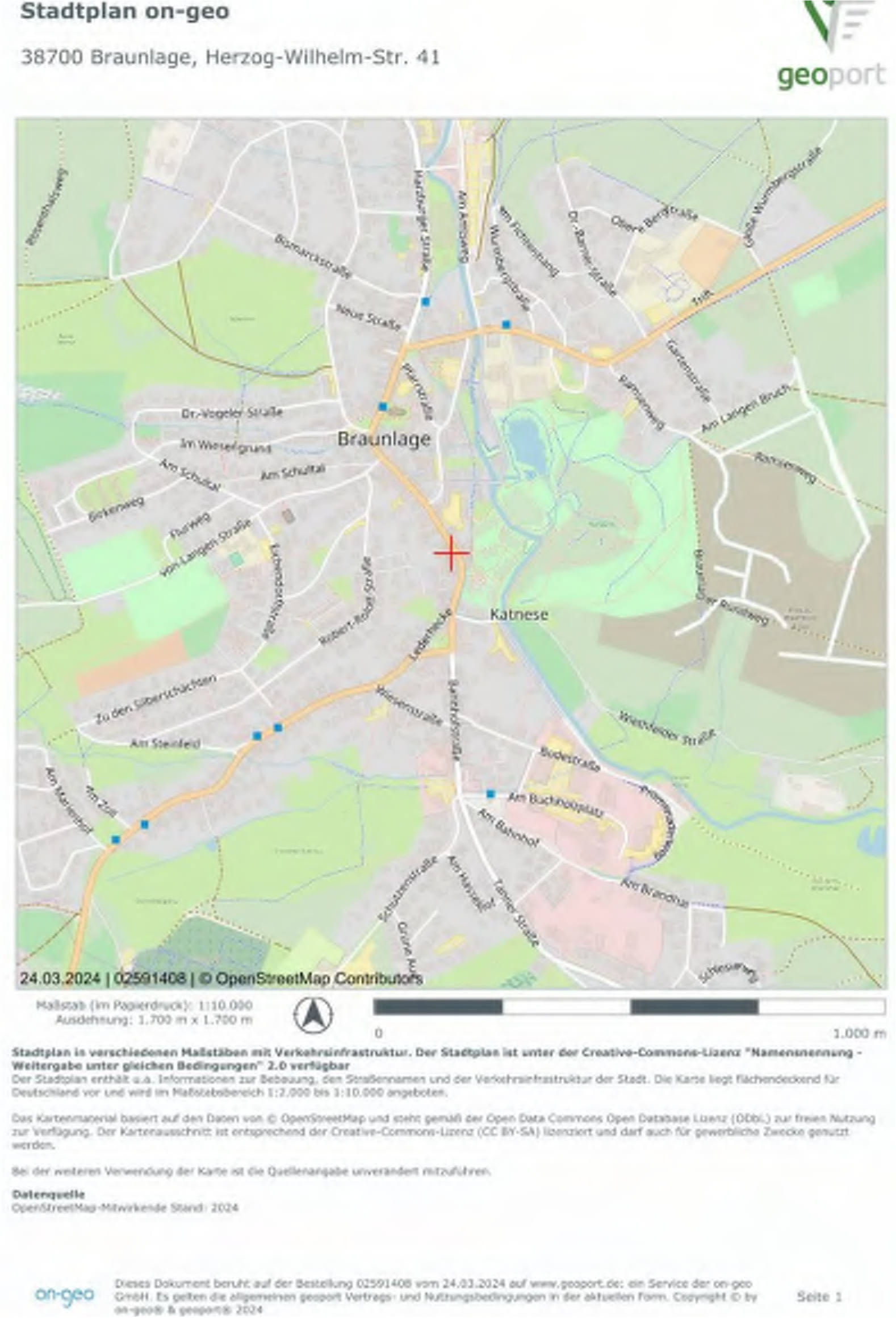 niedersachsen 0002K0004-2023 Herzog-Wilhelm-Str. 41, 42, 38700 Braunlage