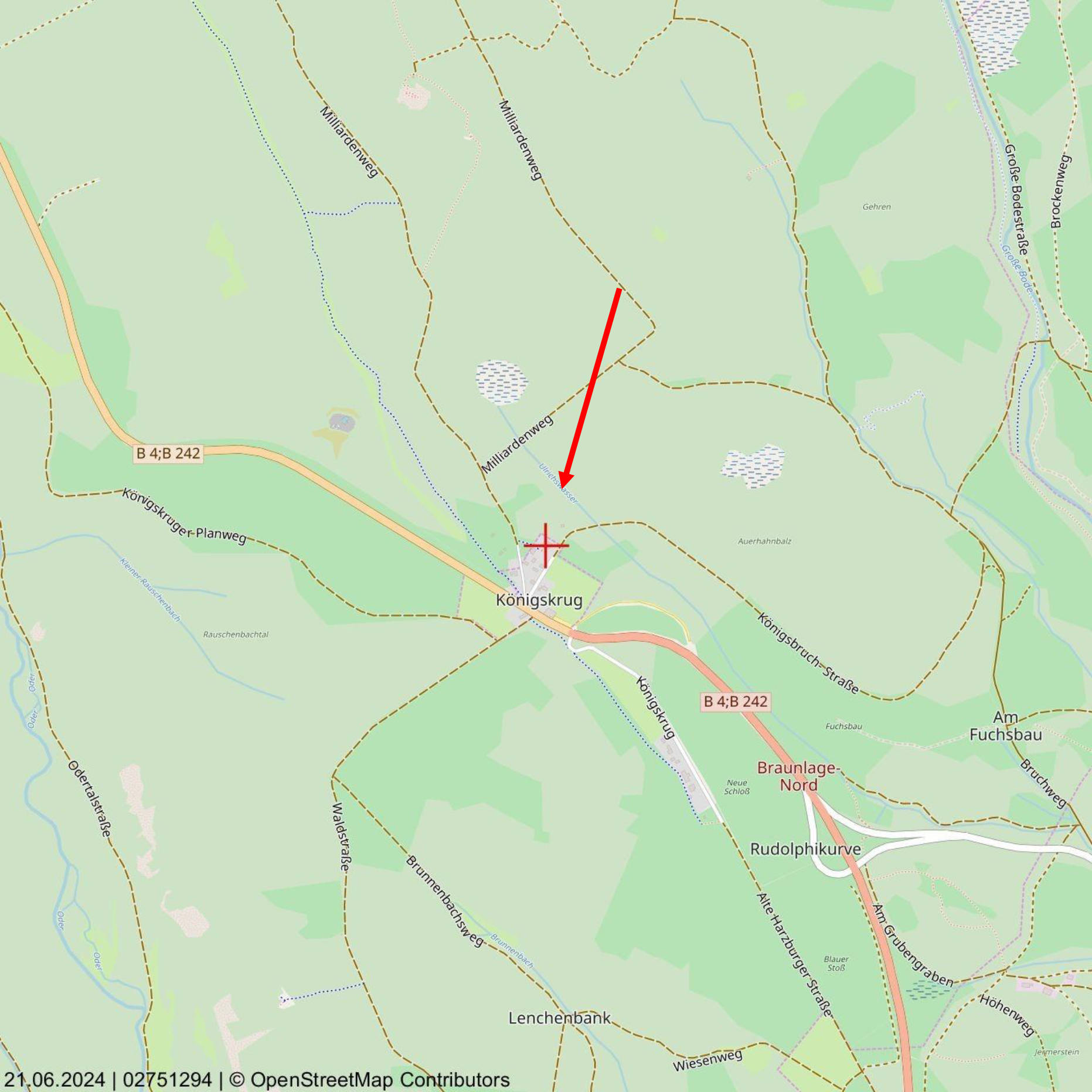niedersachsen 0002K0009-2023 Königskrug 10/14, 38700 Braunlage, Königskrug