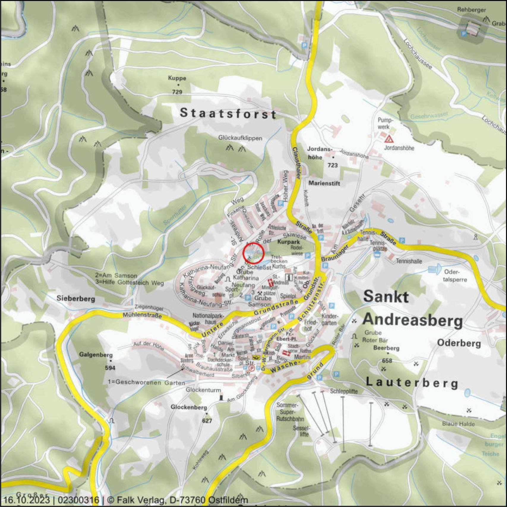 niedersachsen 0002K0014-2023 An der Rolle 9b u. 9c, 37444 Braunlage, St. Andreasberg