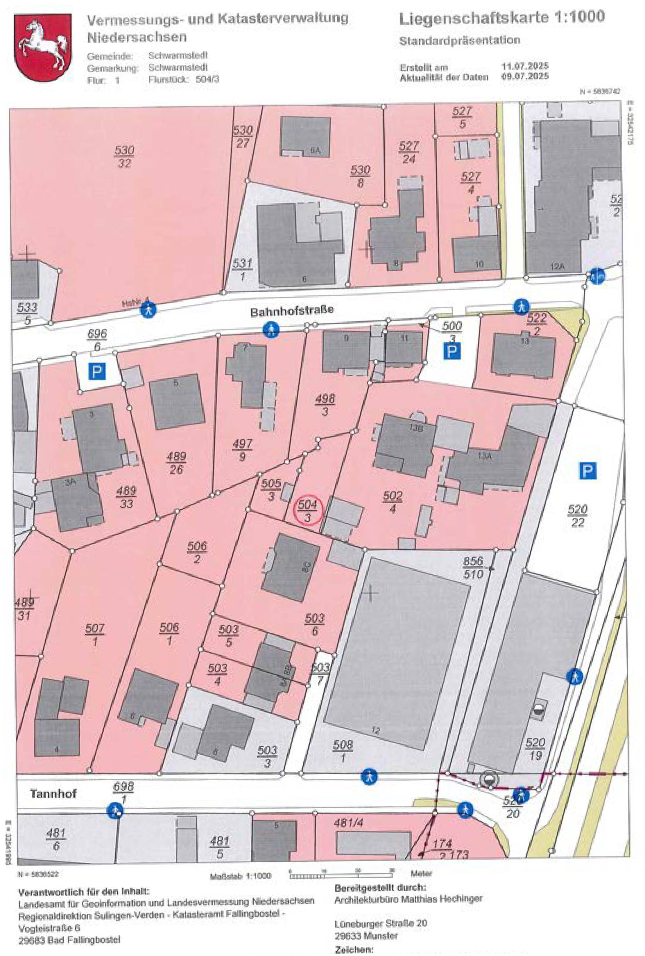 niedersachsen 0003 K 0002/2025 Bahnhofstraße 9, 29690 Schwarmstedt 11