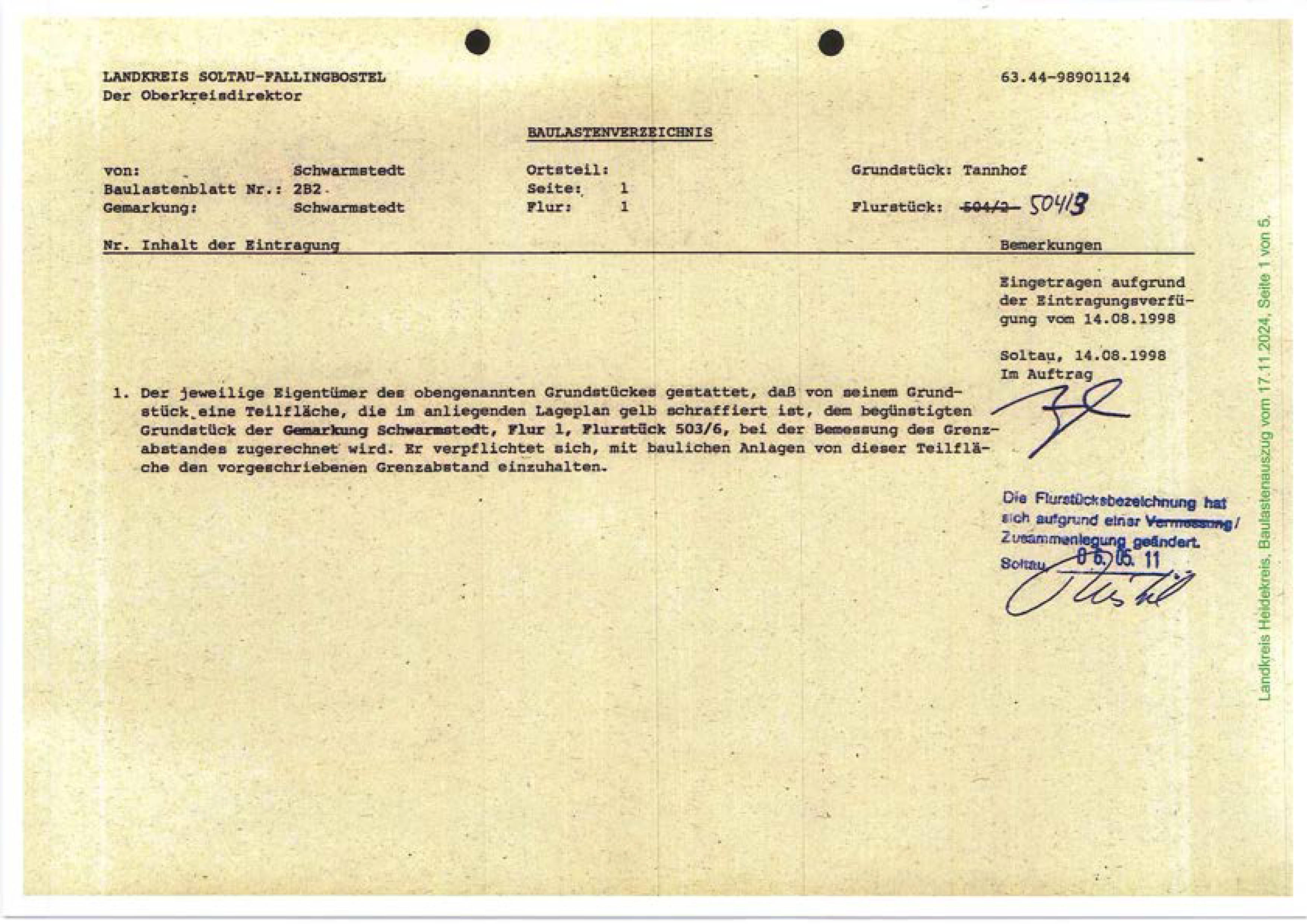 niedersachsen 0003 K 0002/2025 Bahnhofstraße 9, 29690 Schwarmstedt 14