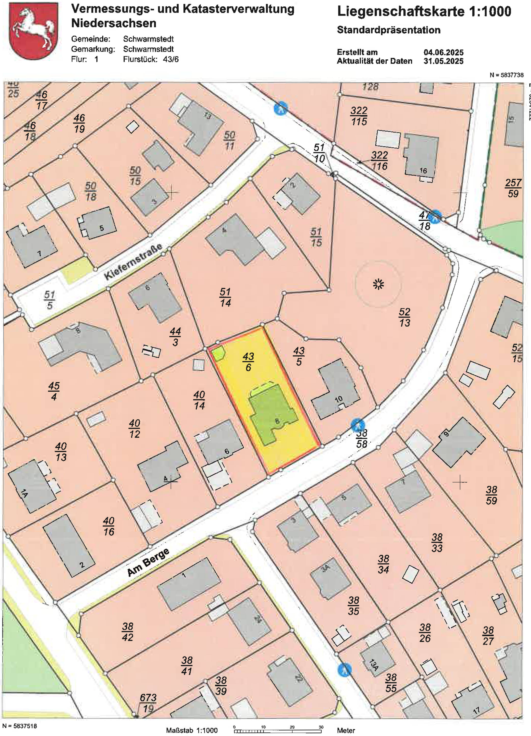 niedersachsen 0003 K 0005/2025 Am Berge 8, 29690 Schwarmstedt 17