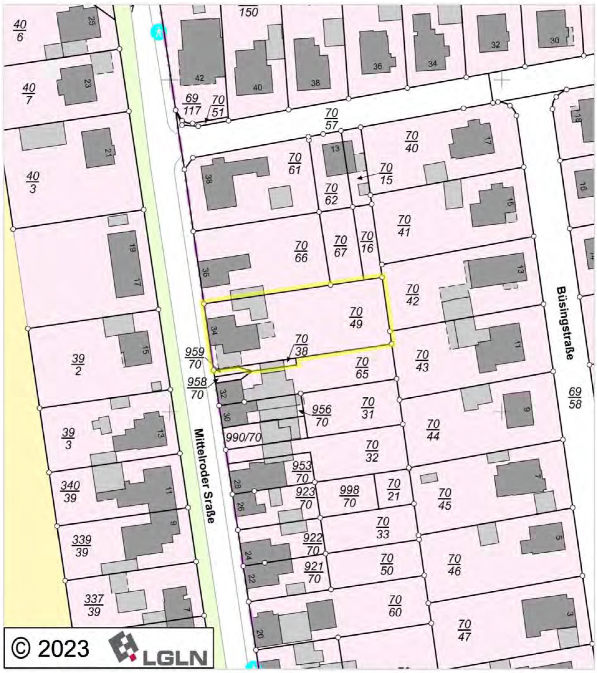 niedersachsen 0003 K 0006/2023 Mittelroder Straße 34, 31832 Springe, OT. Eldagsen 14