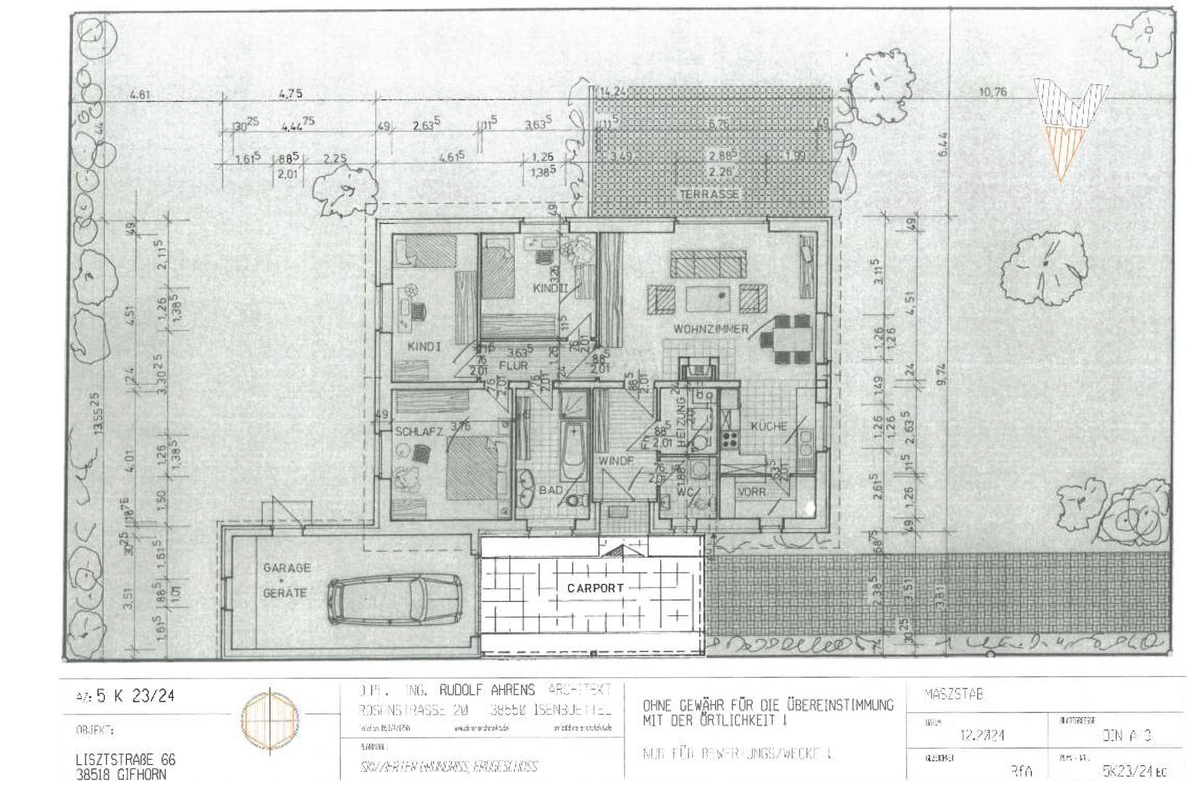 Einfamilienhaus in Lisztstraße  66, 38518 Gifhorn - Bild 2