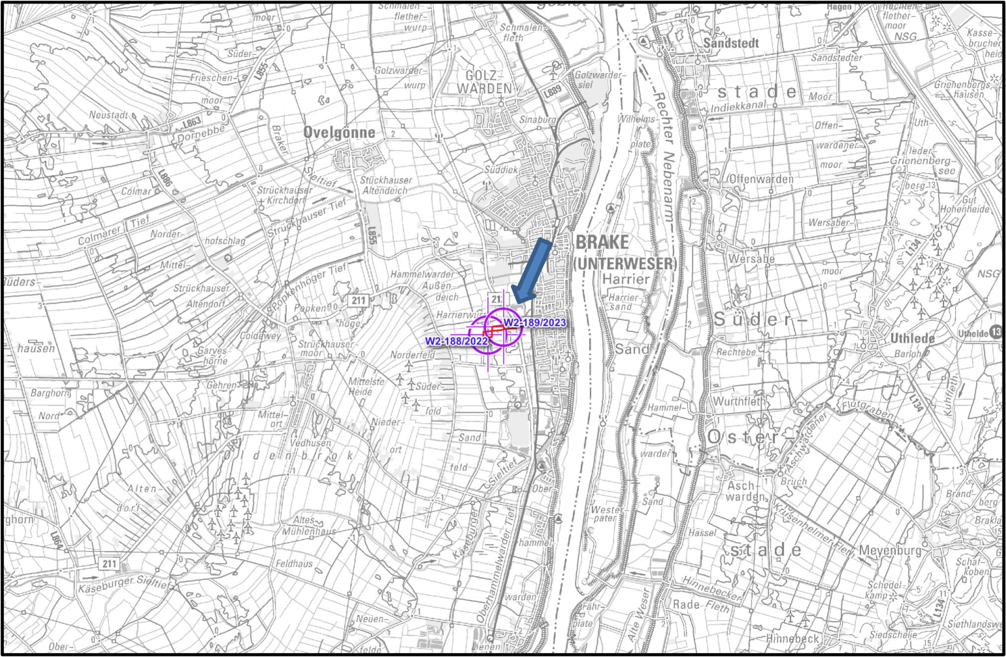 niedersachsen 0006K0001/2024 ohne Anschrift, 00000 Brake, Hammelwarden 7