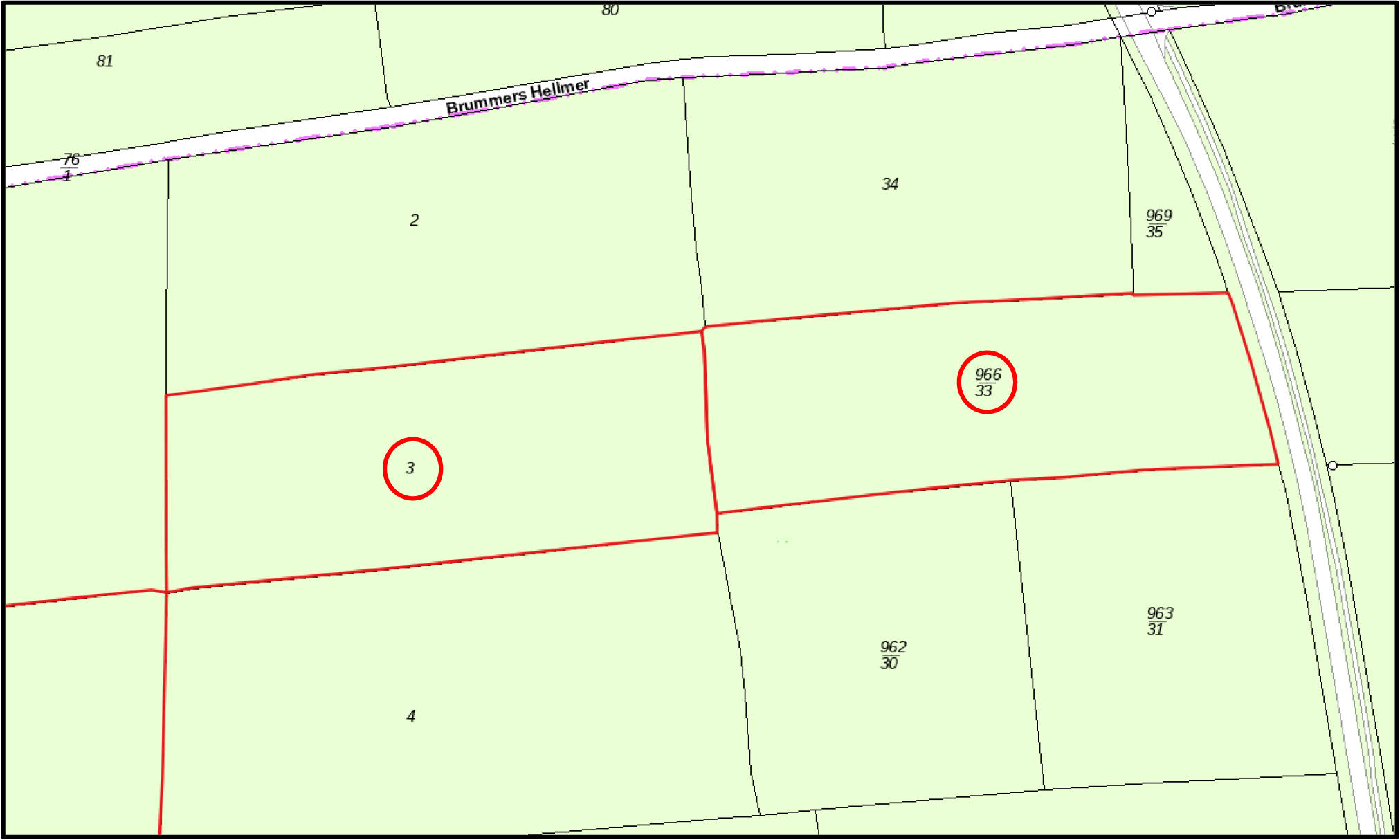 land- und forstwirtschaftlich genutztes Grundstück in ohne Anschrift, 00000 Brake, Hammelwarden - Bild 2