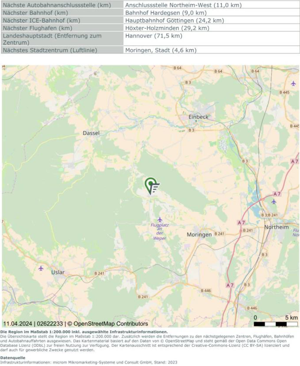 niedersachsen 0006 K 0011/2023 Am Hainberg 3, 37186 Moringen 6