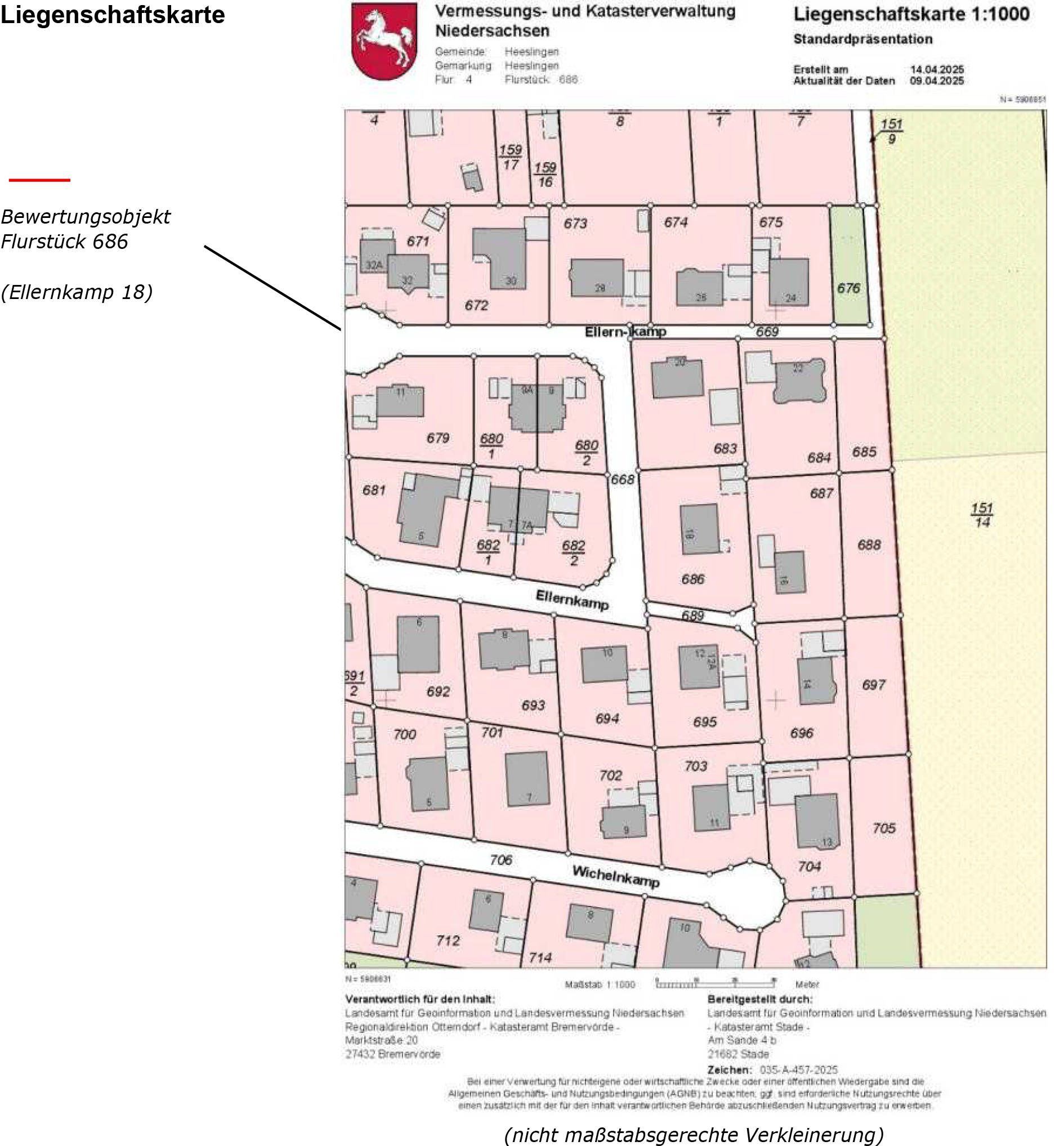 niedersachsen 0007 K 0001/2025 Ellernkamp 18, 27404 Heeslingen 12