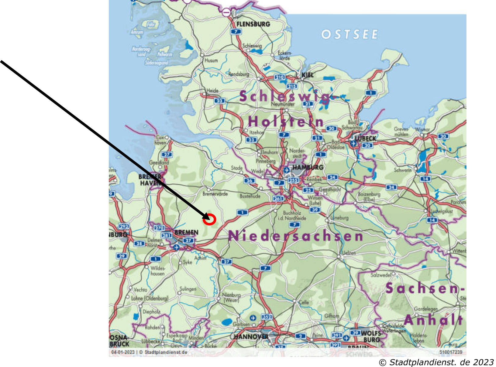 niedersachsen 0007 K 0007/2022 Hüttenbuscher Weg 13, 27412 Breddorf 14