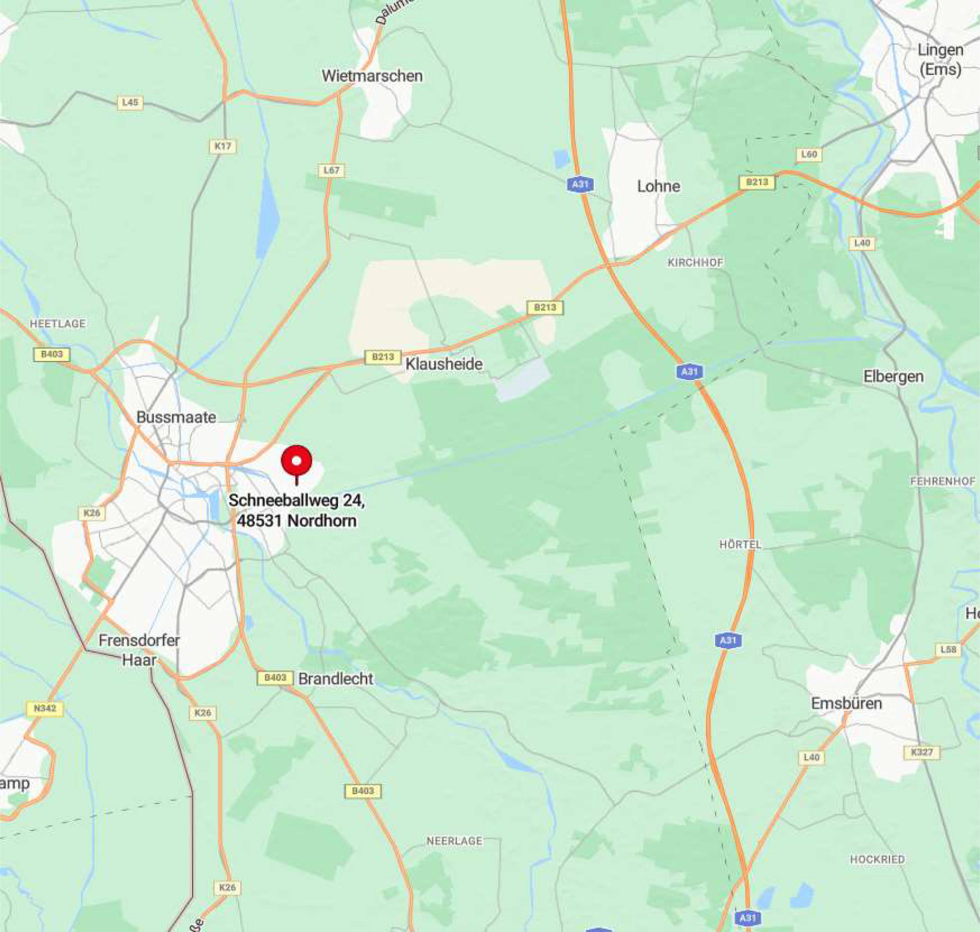 niedersachsen 0007 K 0022/2023 Schneeballweg  24, 48531 Nordhorn 24