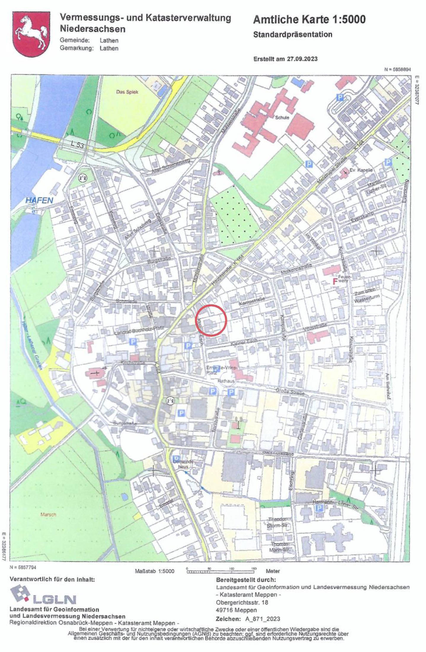 niedersachsen 0008K0001-2025 Kleiner Esch 1, 49762 Lathen
