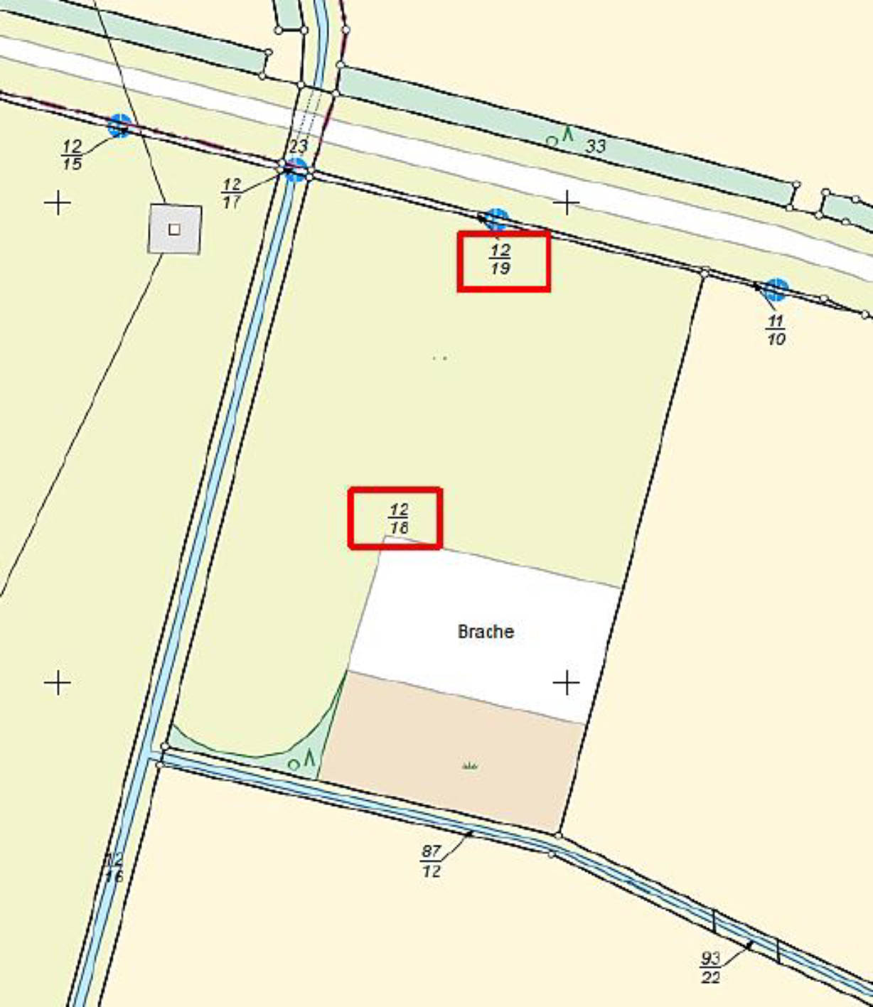 land- und forstwirtschaftlich genutztes Grundstück in Im Rienmoor bzw. Vossebergweg, 49779 Oberlangen