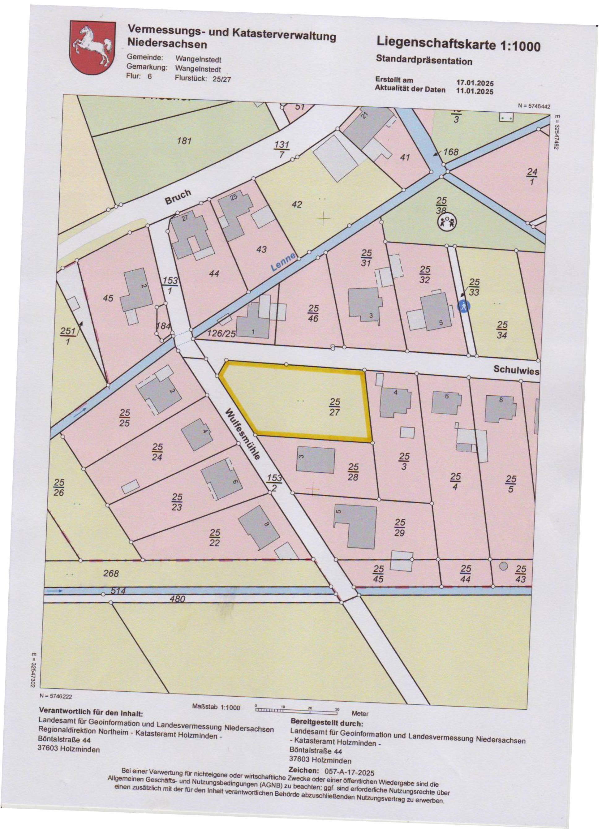 unbebautes Grundstück in Schulwiese, 37627 Wangelnstedt - Bild 4