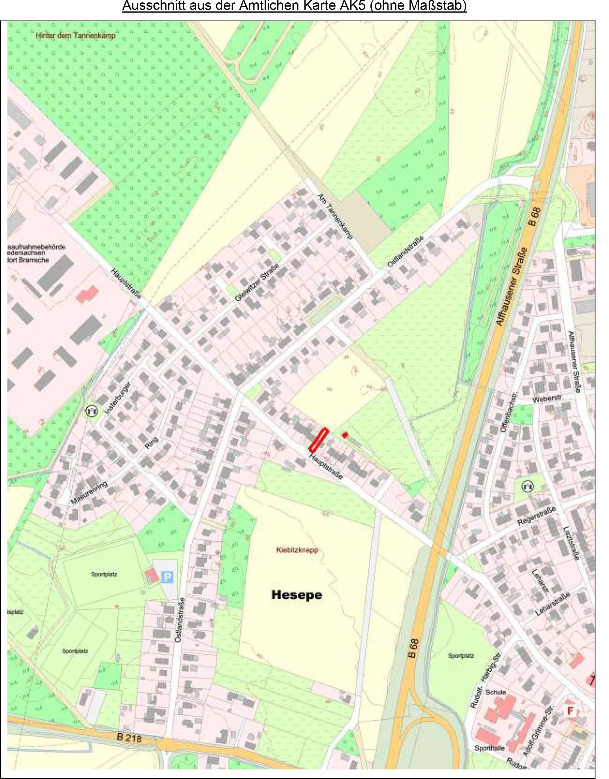 Reihenhaus in Hauptstraße 46, Auf dem Sande, 49565 Bramsche, Hesepe - Bild 2