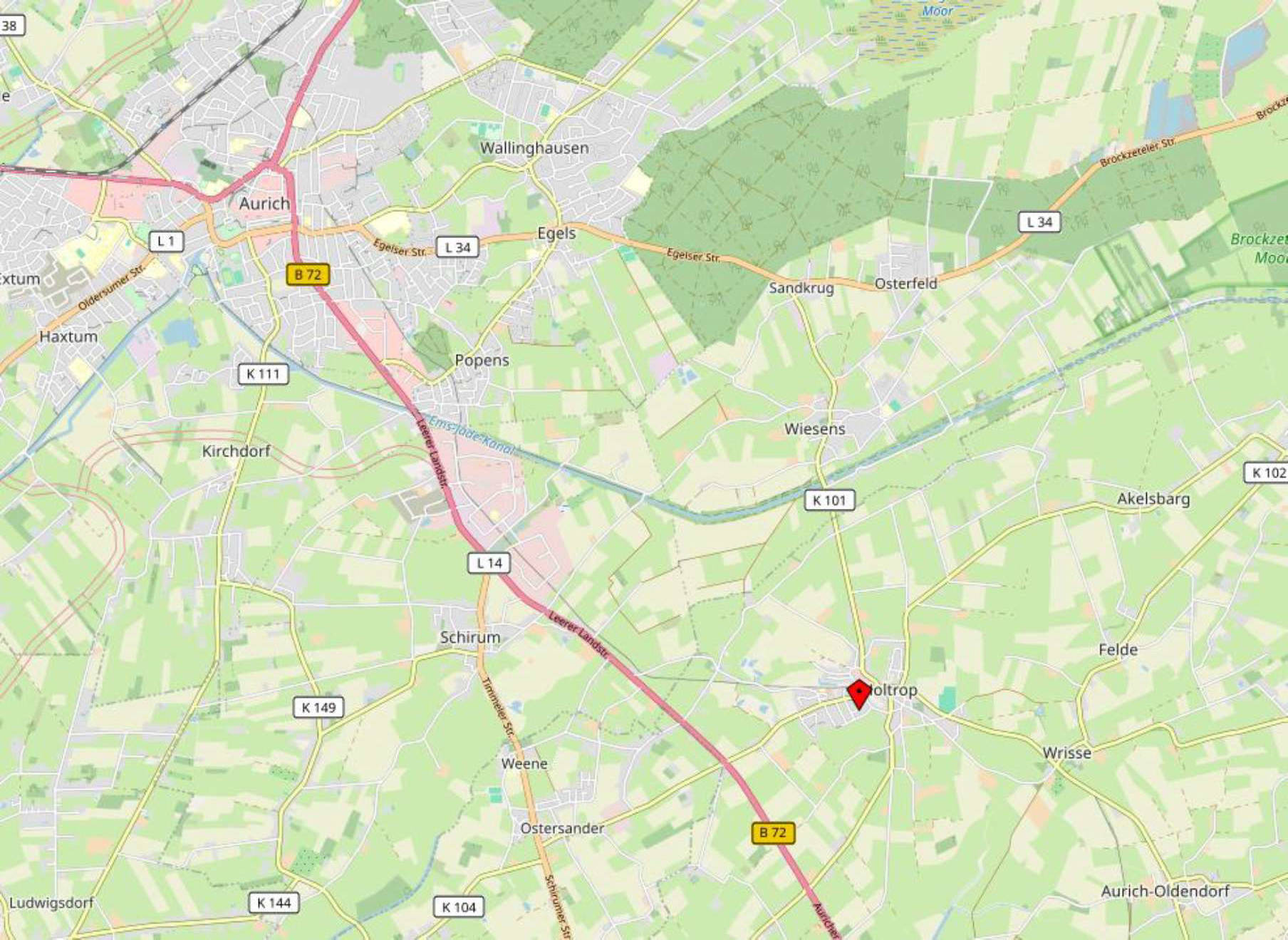 niedersachsen 0009 K 0008/2024 Brookskampen 4, 26629 Großefehn, Holtrop 30