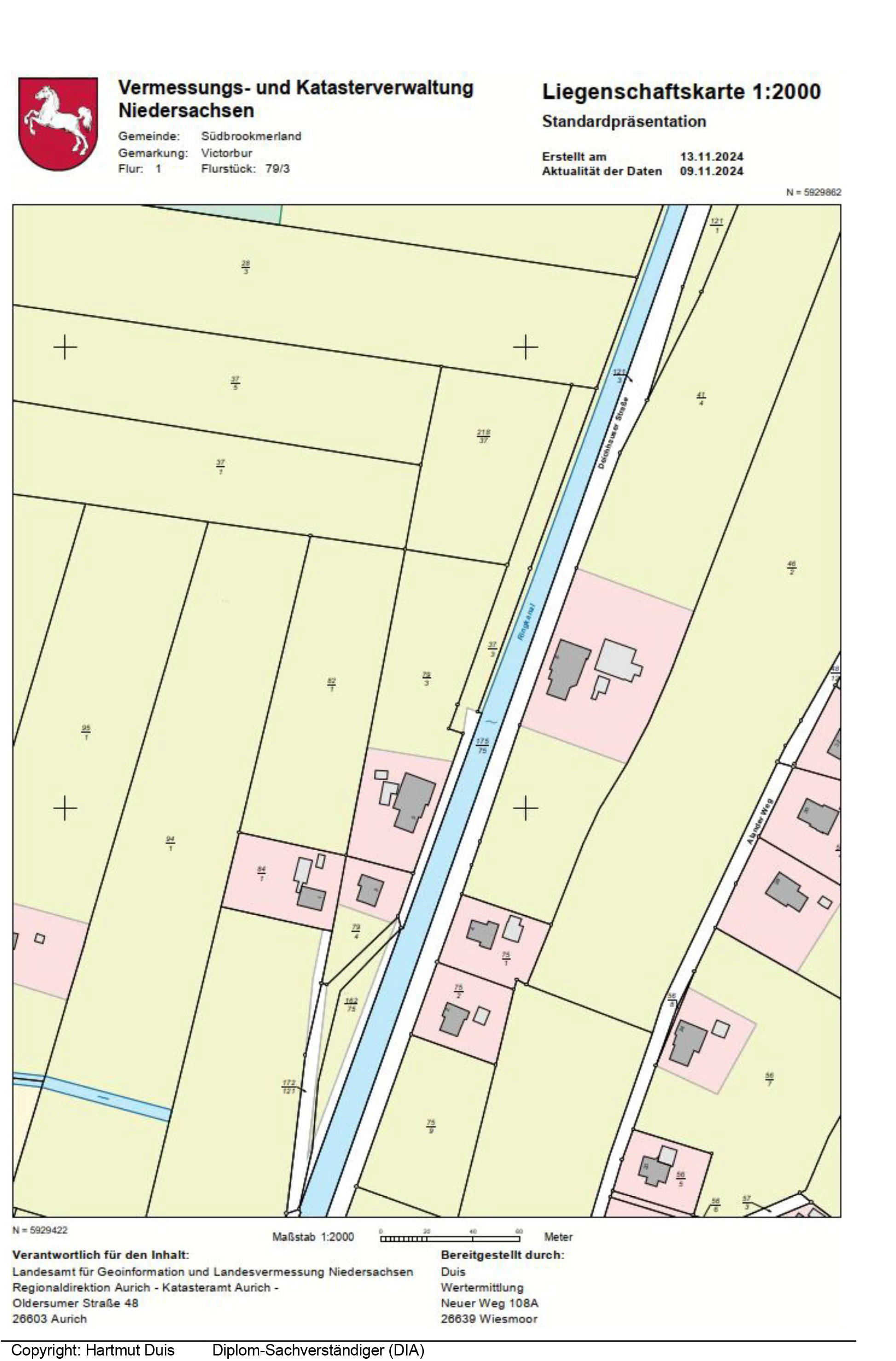 niedersachsen 0009 K 0011/2024 Deichhauser Str. 5, 26624 Südbrookmerland, Victorbur 19