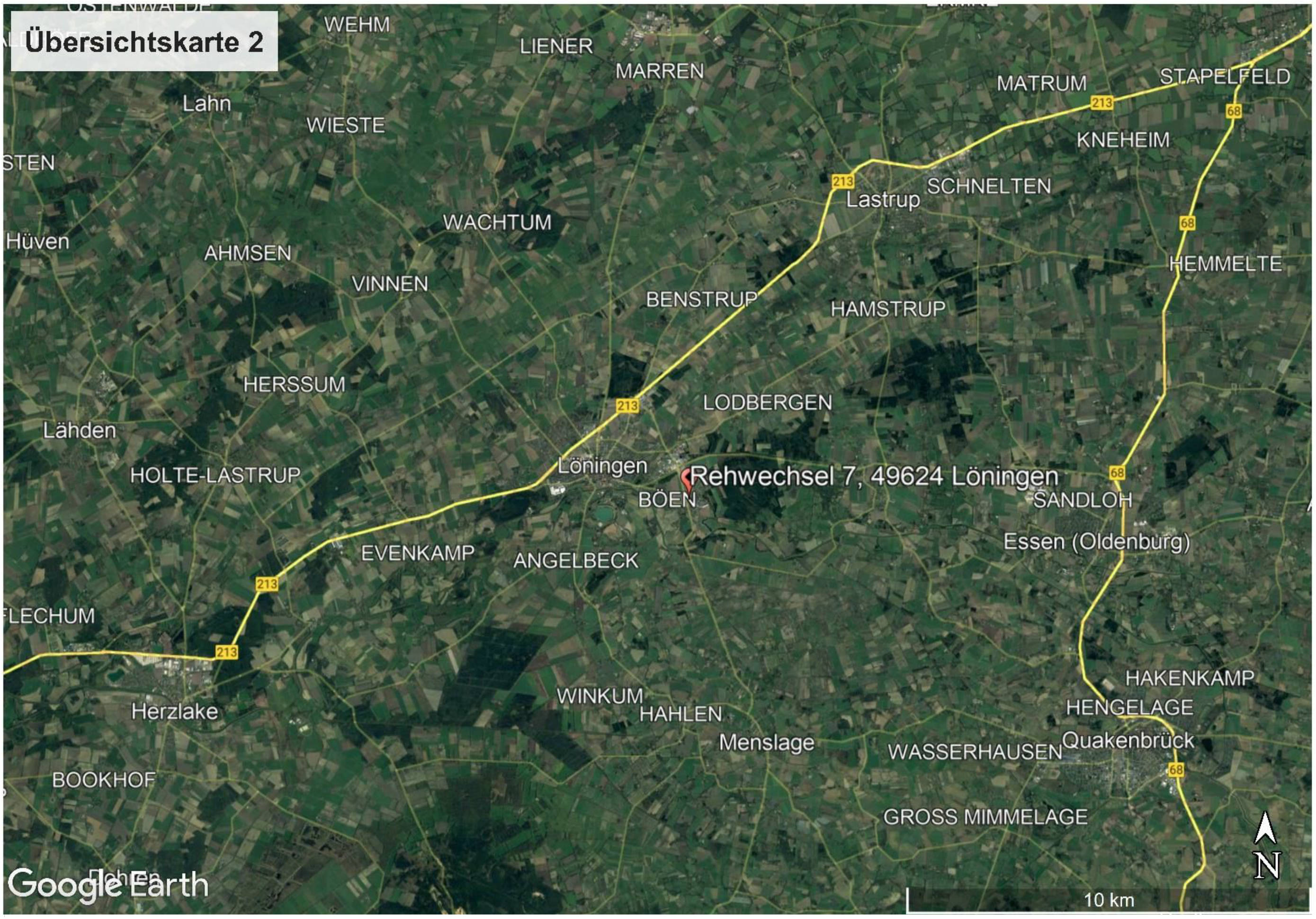 niedersachsen 0009K0015-2024 Rehwechsel 7, 49624 Löningen