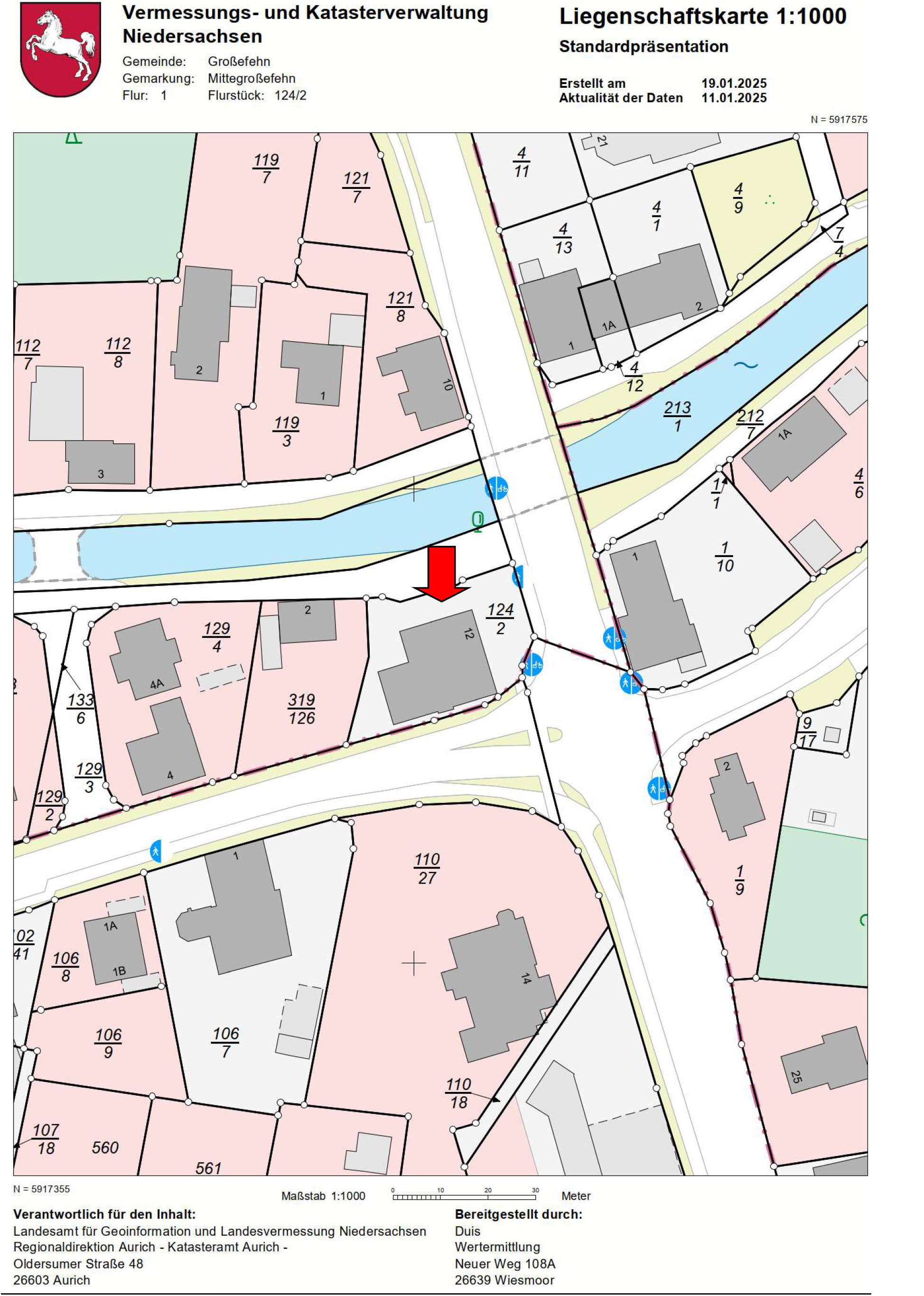 niedersachsen 0009 K 0031/2024 Auricher Landstraße 12, 26629 Großefehn, Mittegroßefehn 20