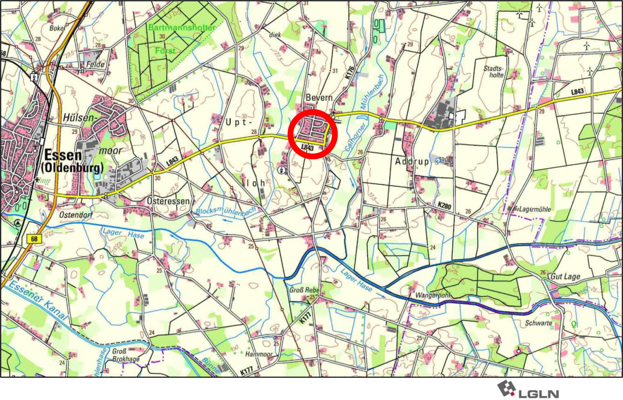 niedersachsen 0009K0040-2022 Florianstraße 14, 49632 Essen (Oldenburg), Bevern 13