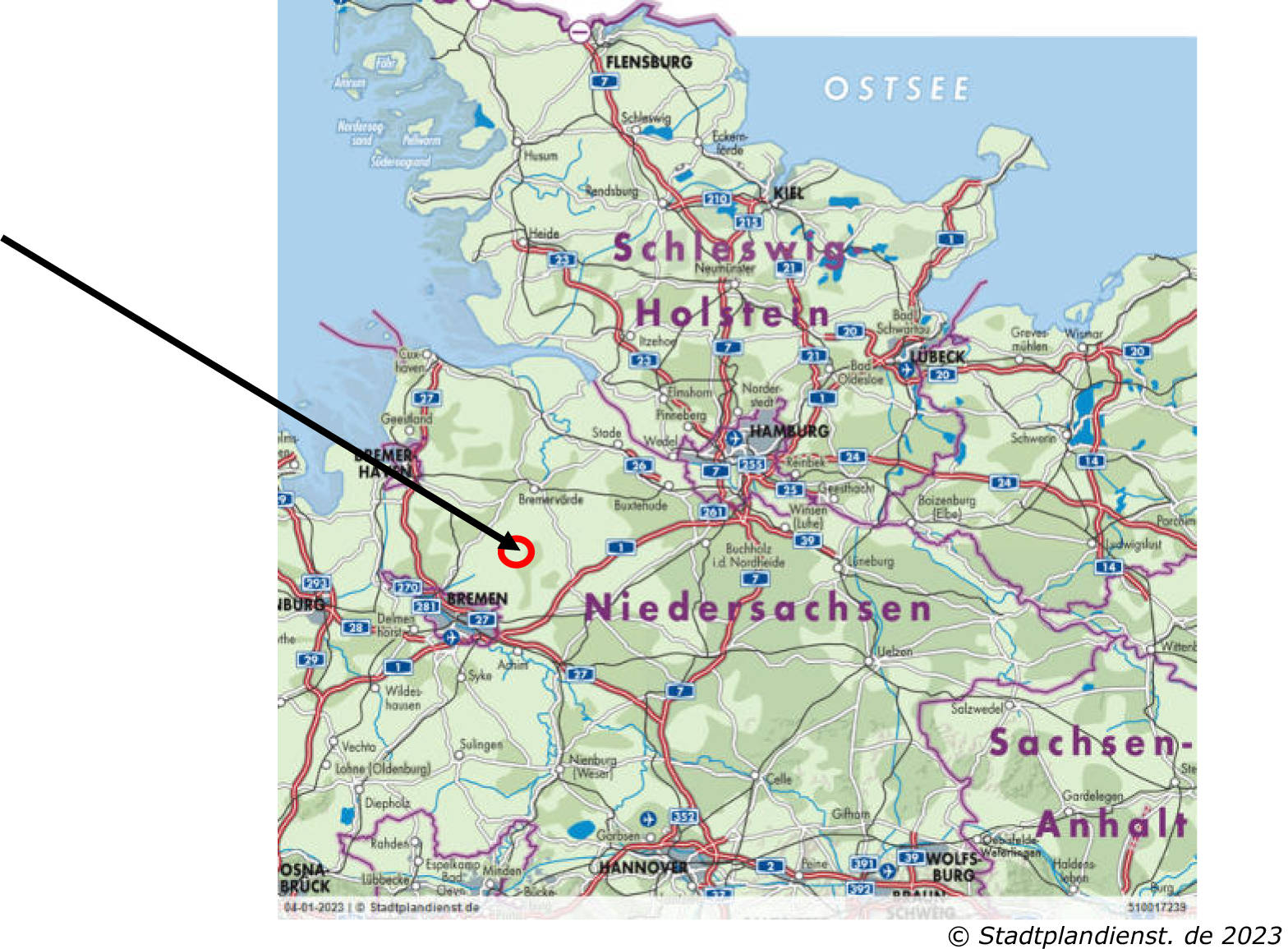 niedersachsen 0011K0003/2022 Friedhofstraße 3a/3b, 27404 Rhade 8