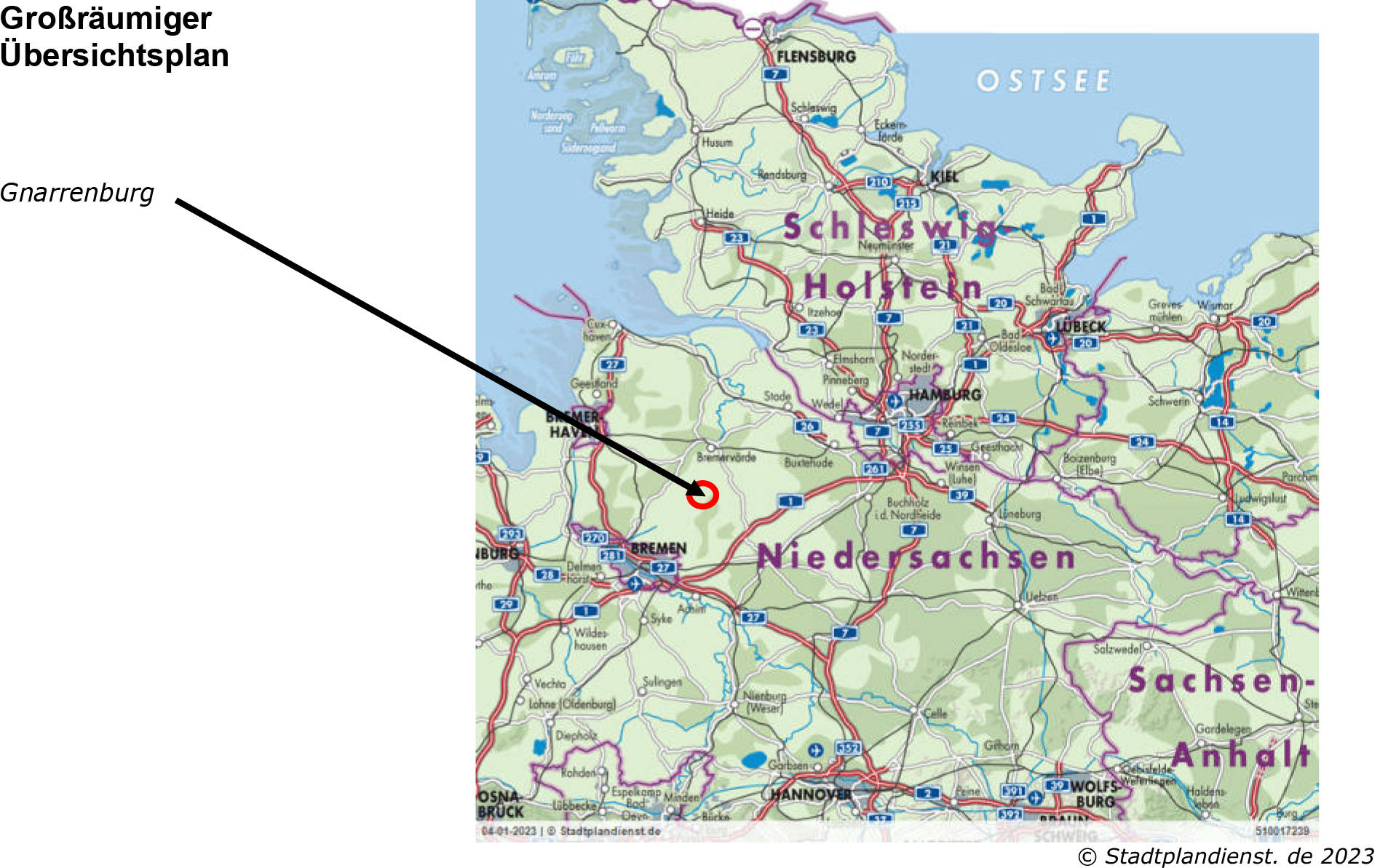 niedersachsen 0011K0007-2022 Schulstraße 28, 27442 Gnarrenburg