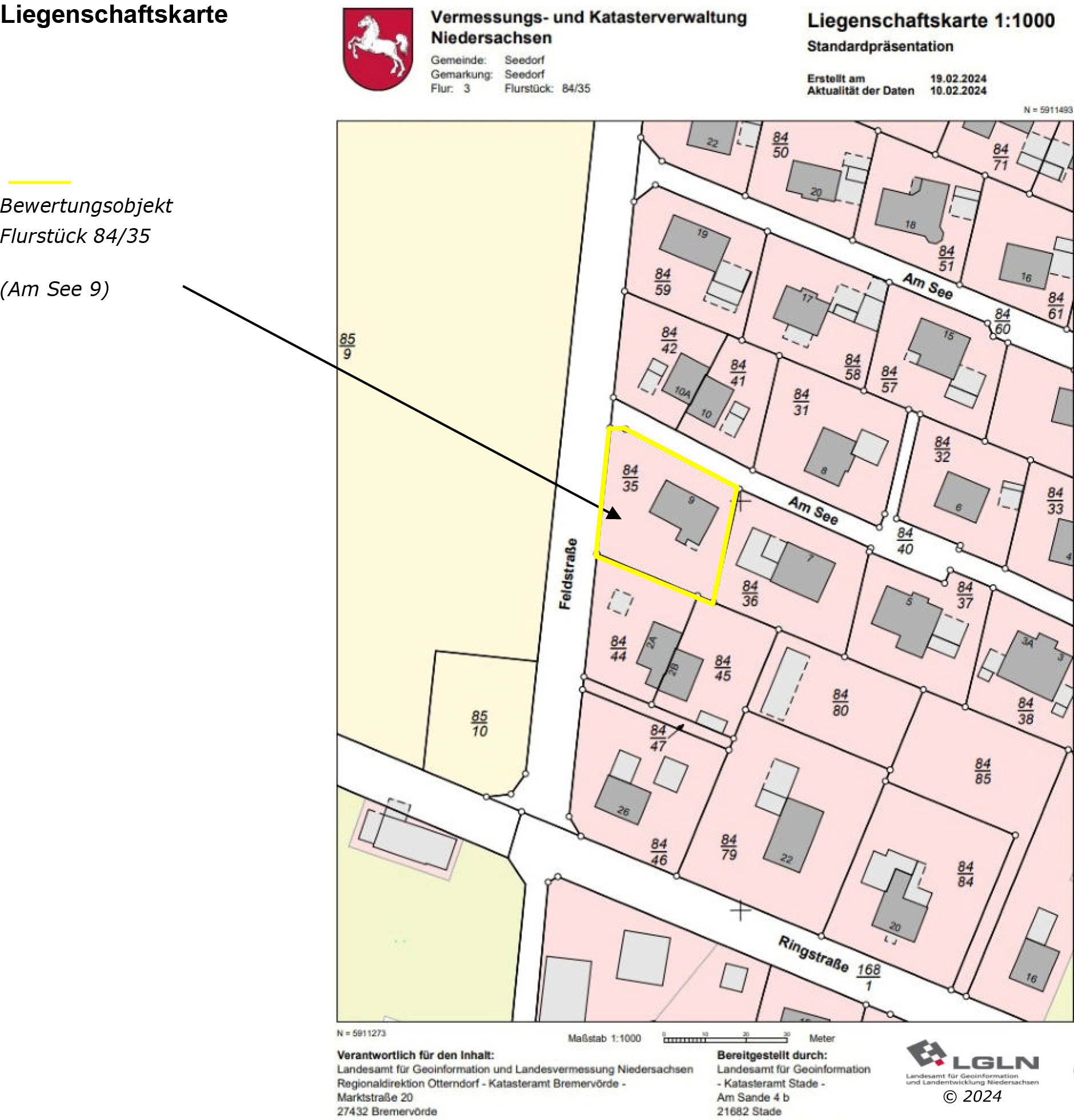 niedersachsen 0011 K 0010/2023 Am See 9, 27404 Seedorf 13