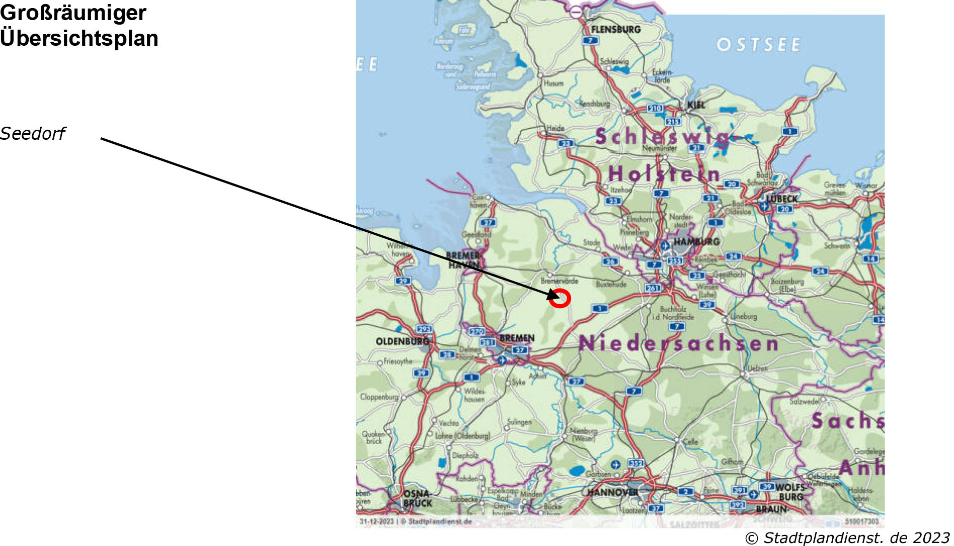 niedersachsen 0011 K 0010/2023 Am See 9, 27404 Seedorf 16