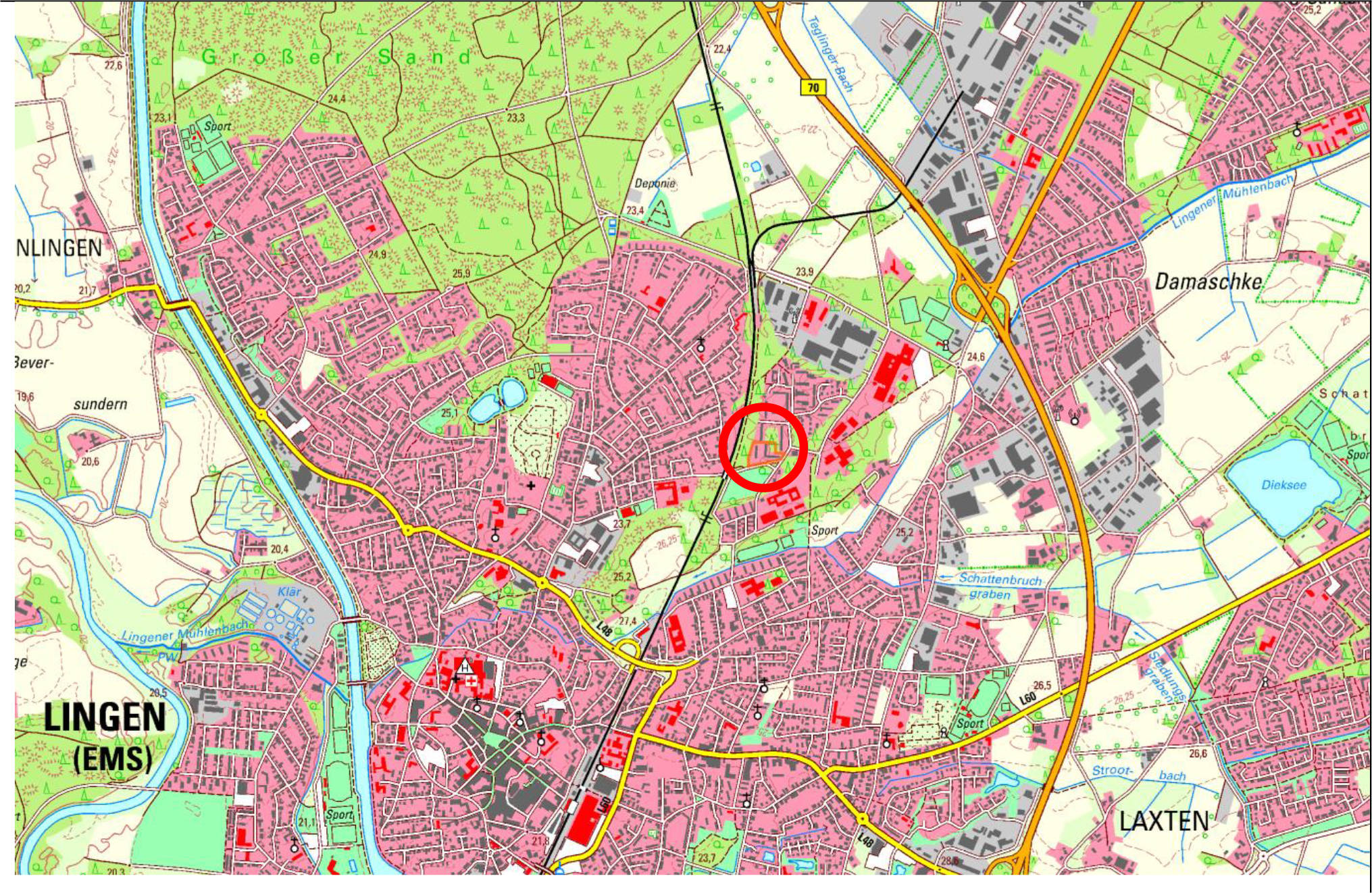 niedersachsen 0011K0010-2024 Delpstraße 1, 3, 5, 7, 9, 11, 13, 15, 17, 49809 Lingen (Ems)