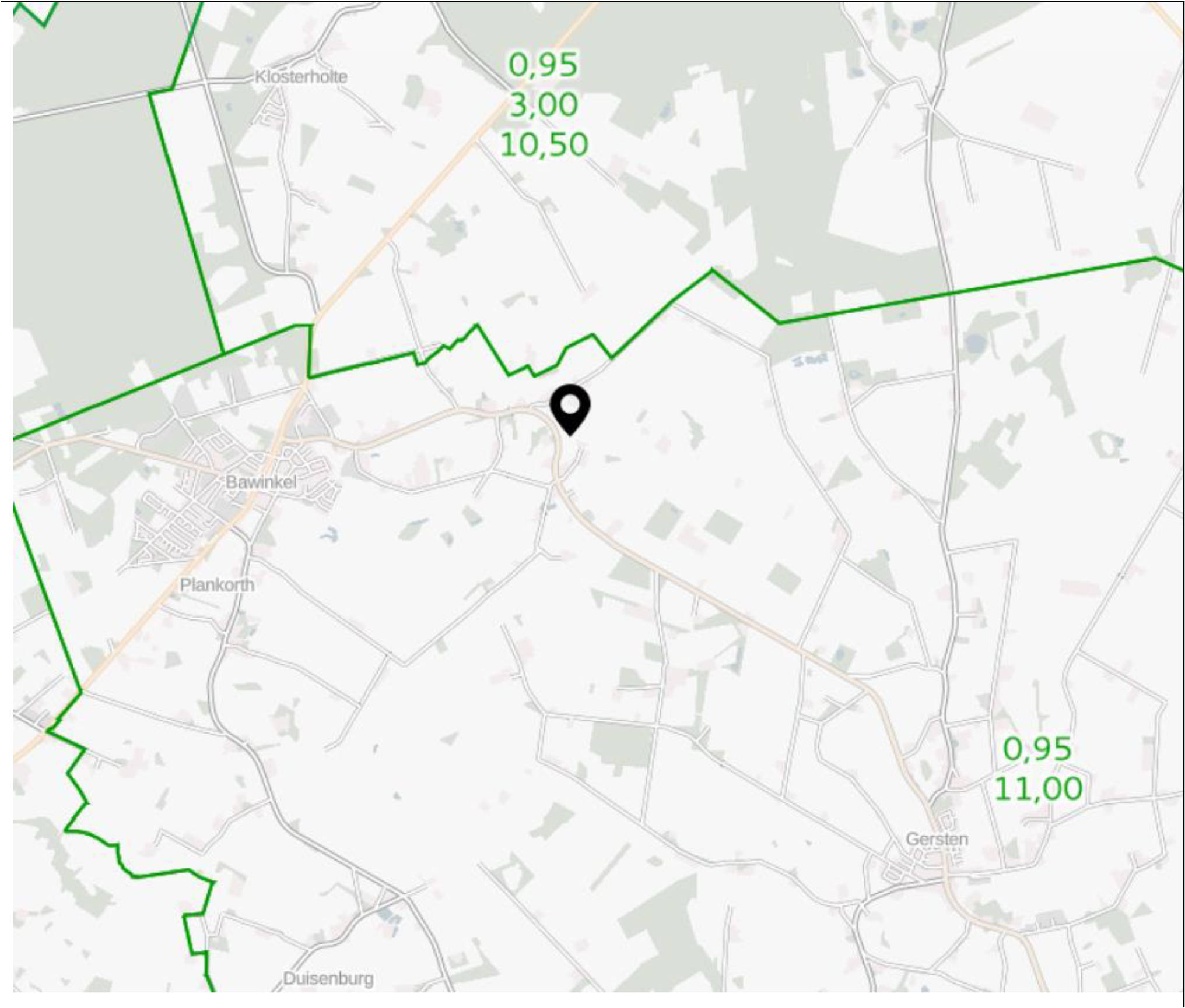 land- und forstwirtschaftlich genutztes Grundstück in Möllenhook, 49844 Bawinkel - Bild 2